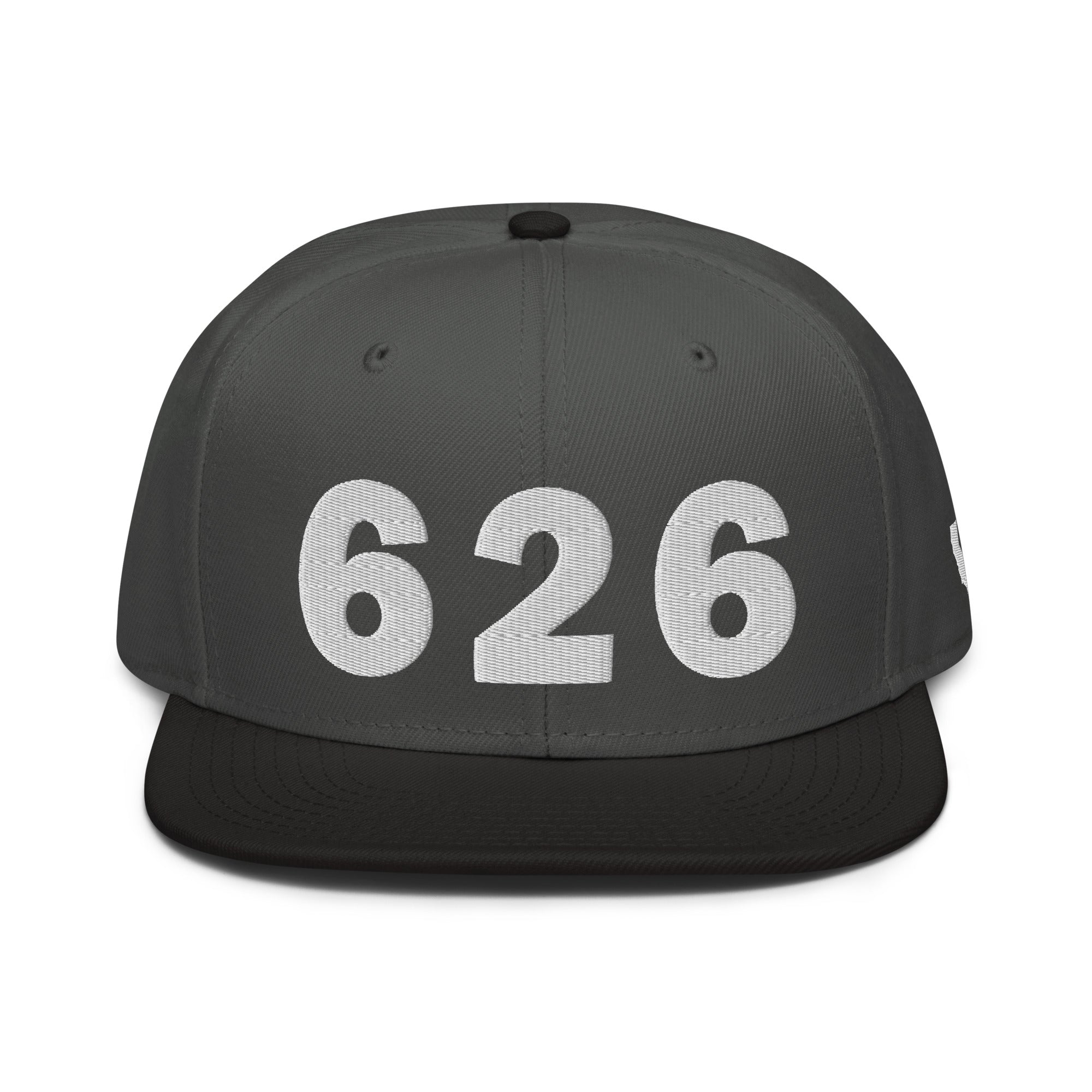 626 Area Code Snapback Hat