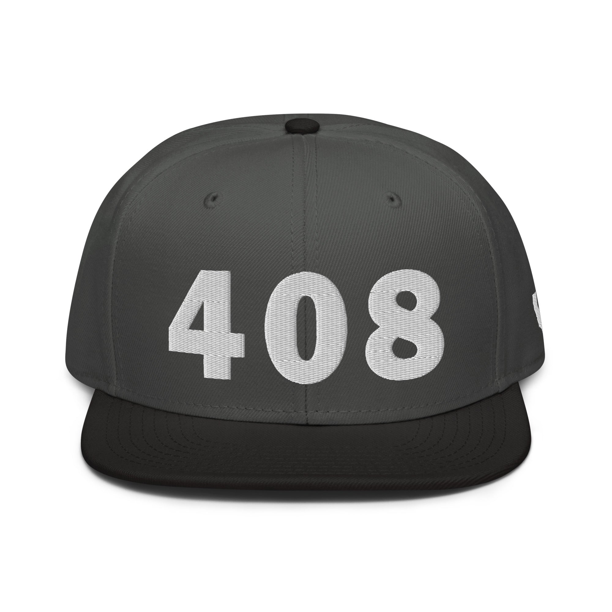 408 Area Code Snapback Hat