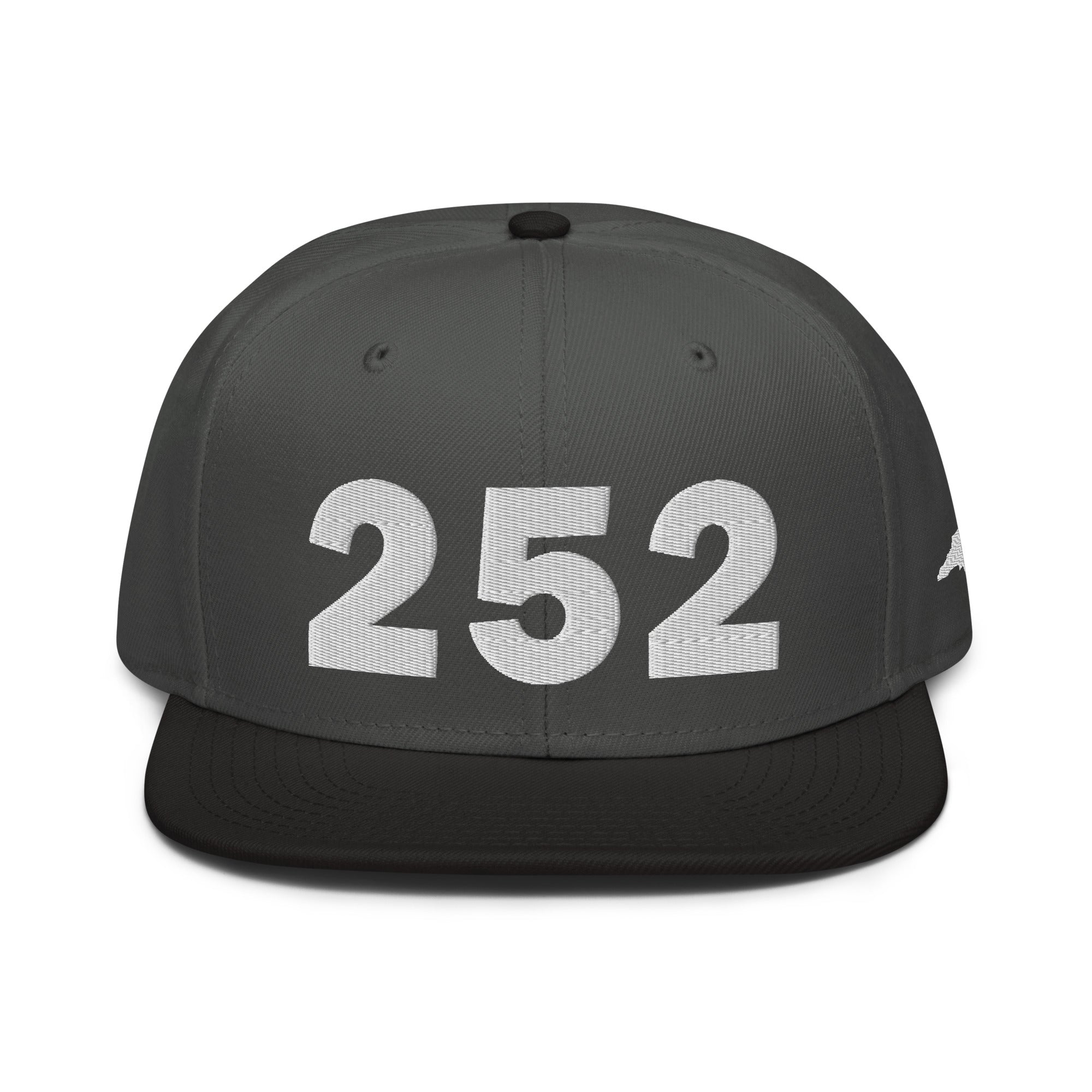252 Area Code Snapback Hat