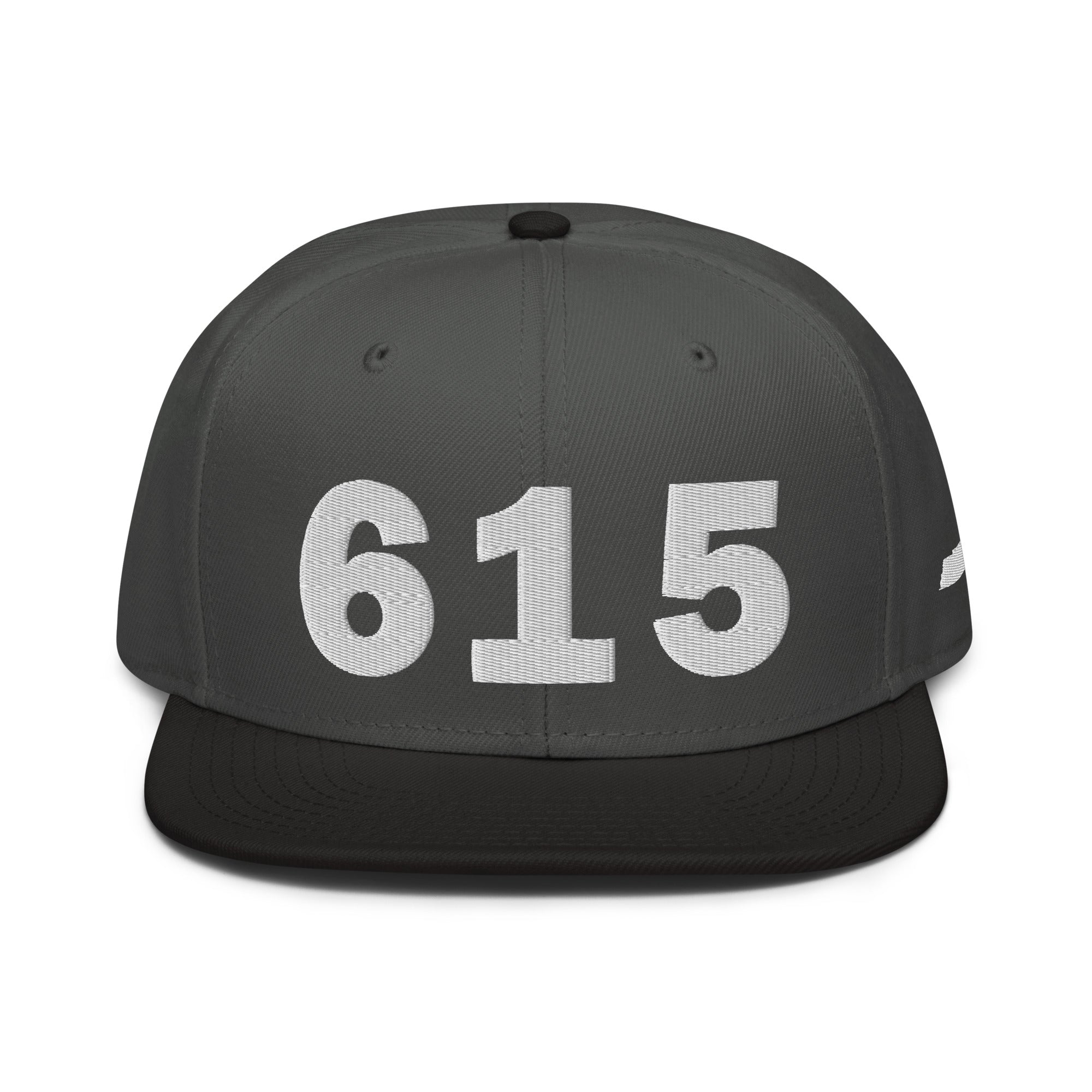 615 Area Code Snapback Hat