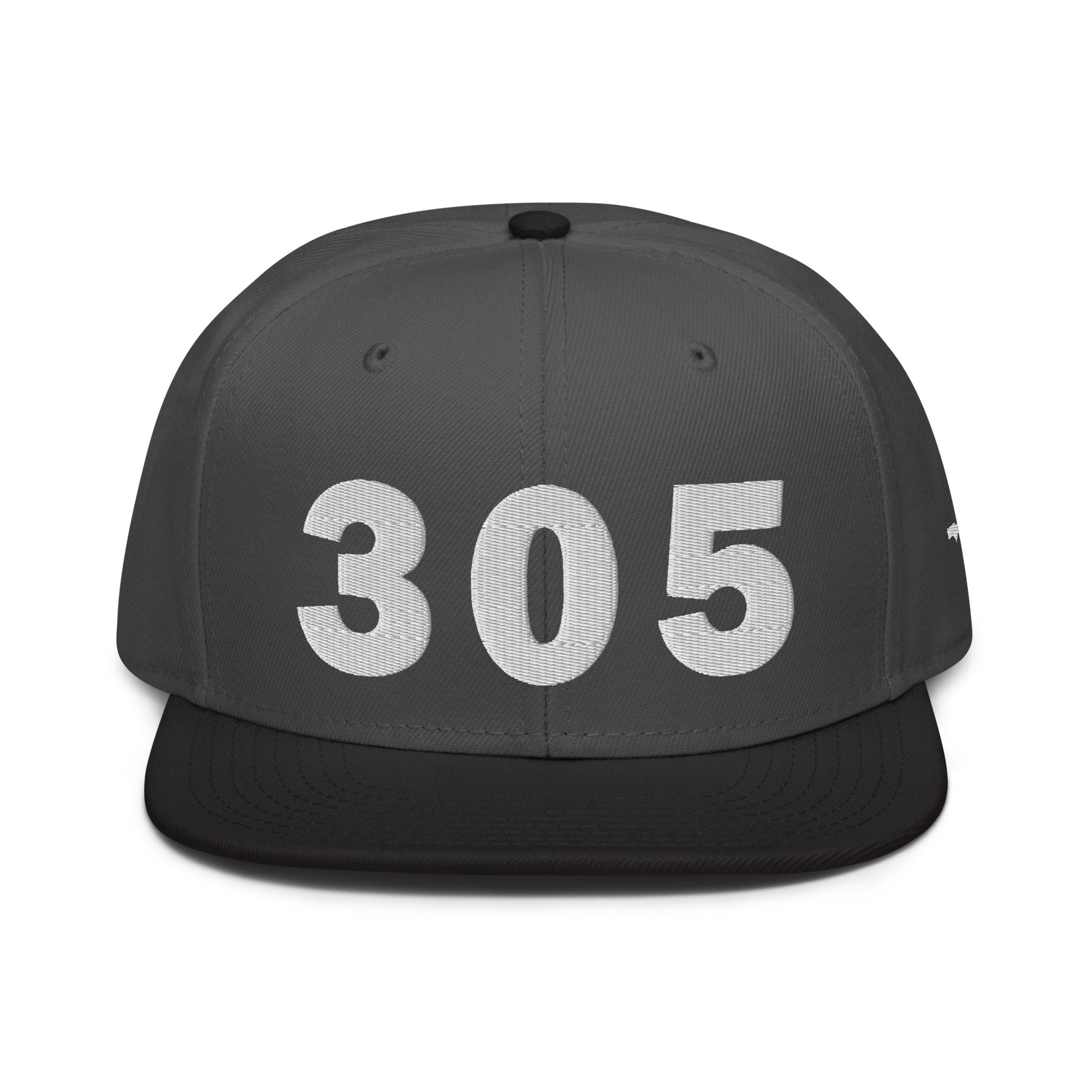 305 Area Code Snapback Hat