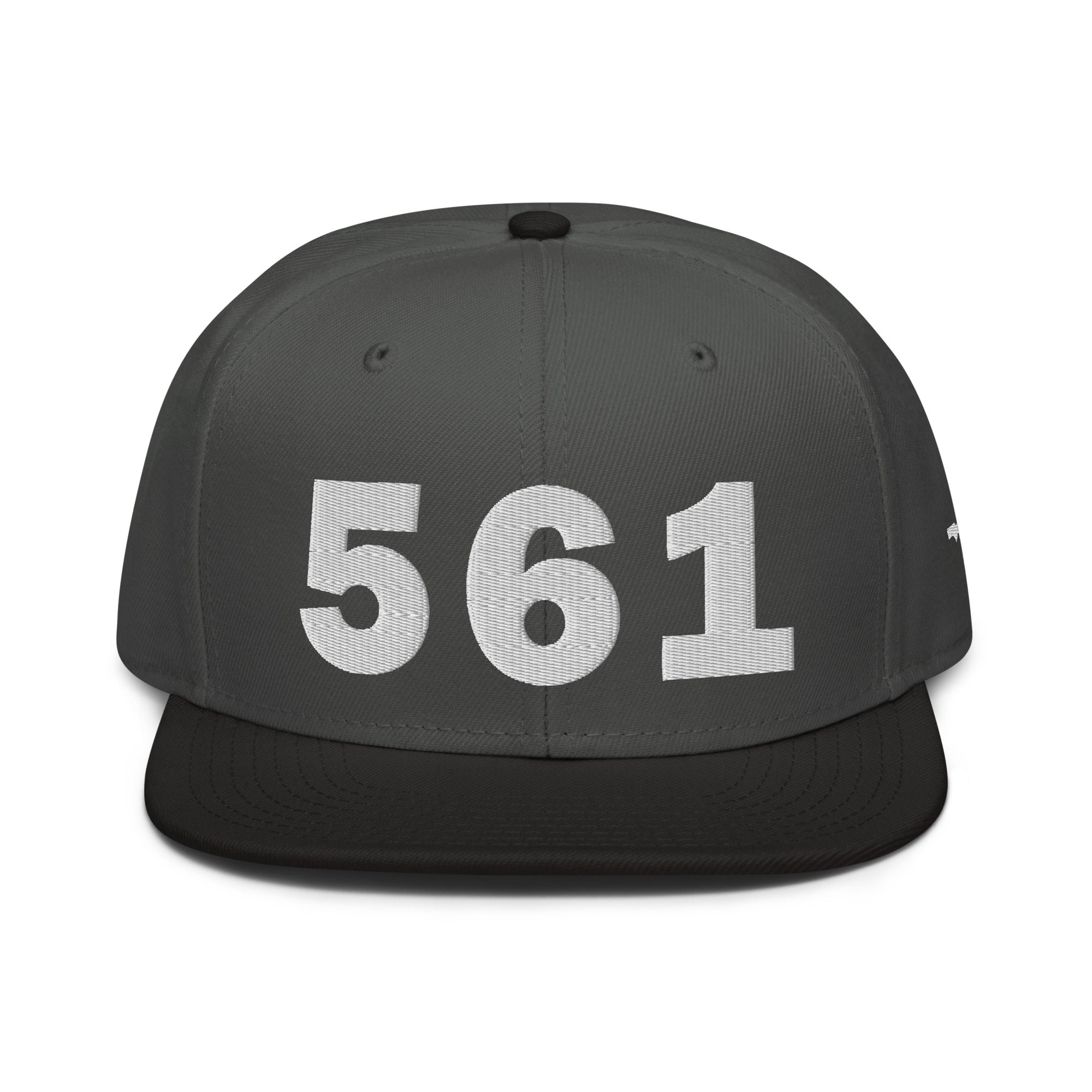 561 Area Code Snapback Hat