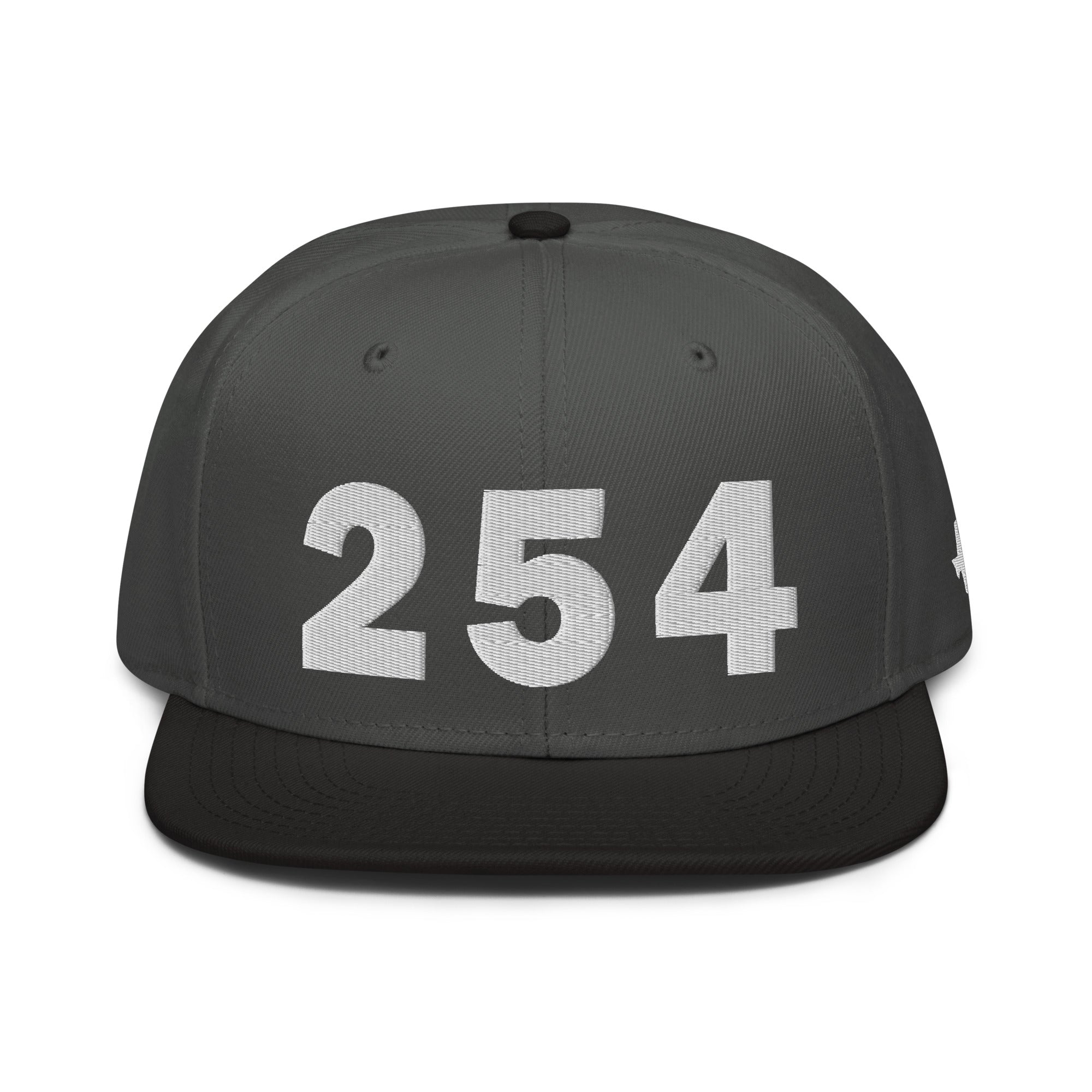 254 Area Code Snapback Hat