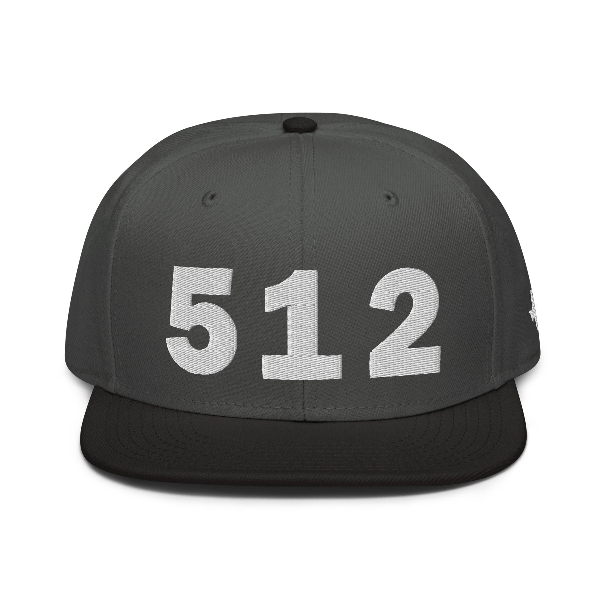 512 Area Code Snapback Hat
