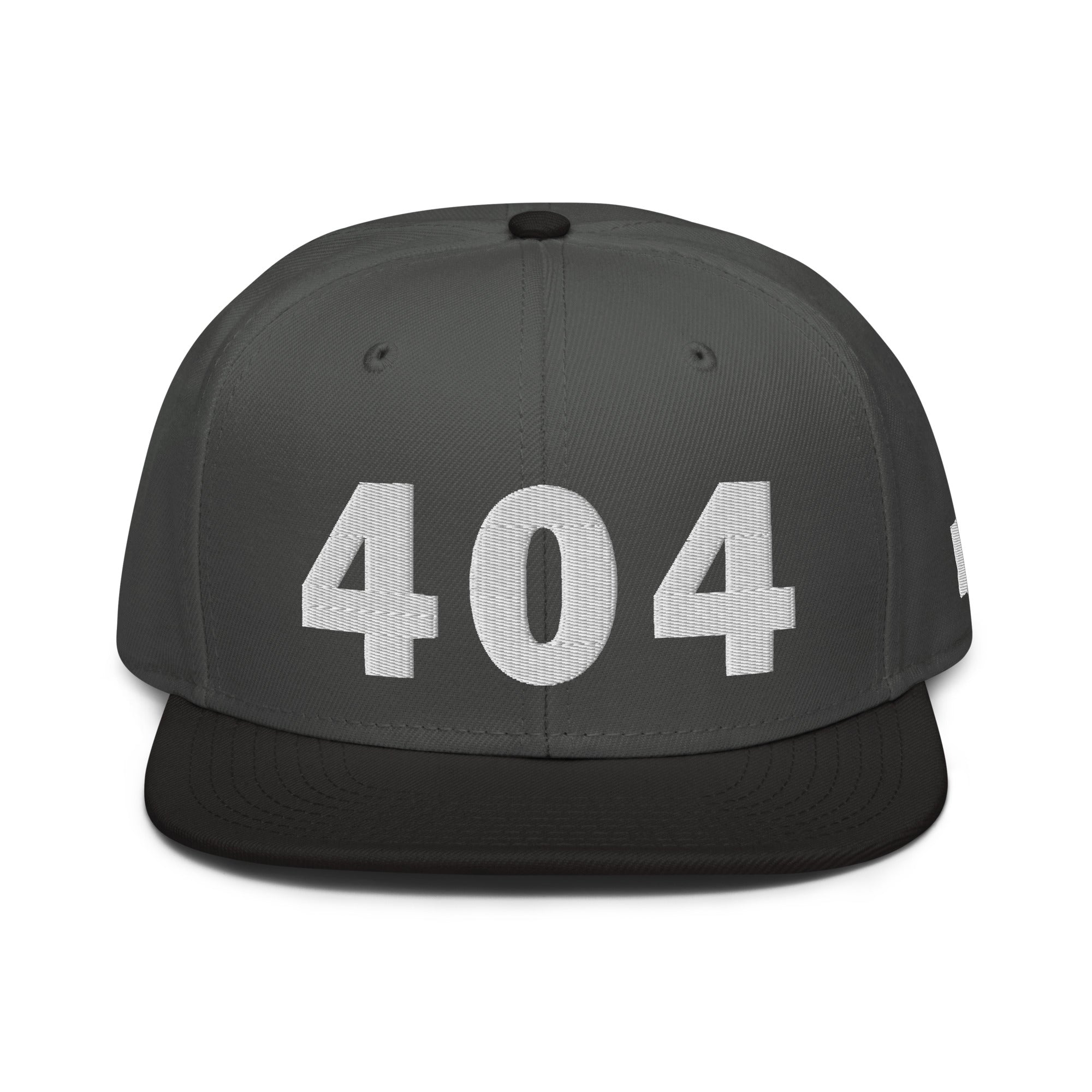 404 Area Code Snapback Hat