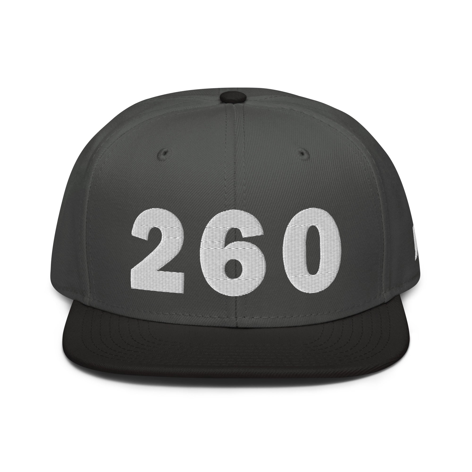 260 Area Code Snapback Hat