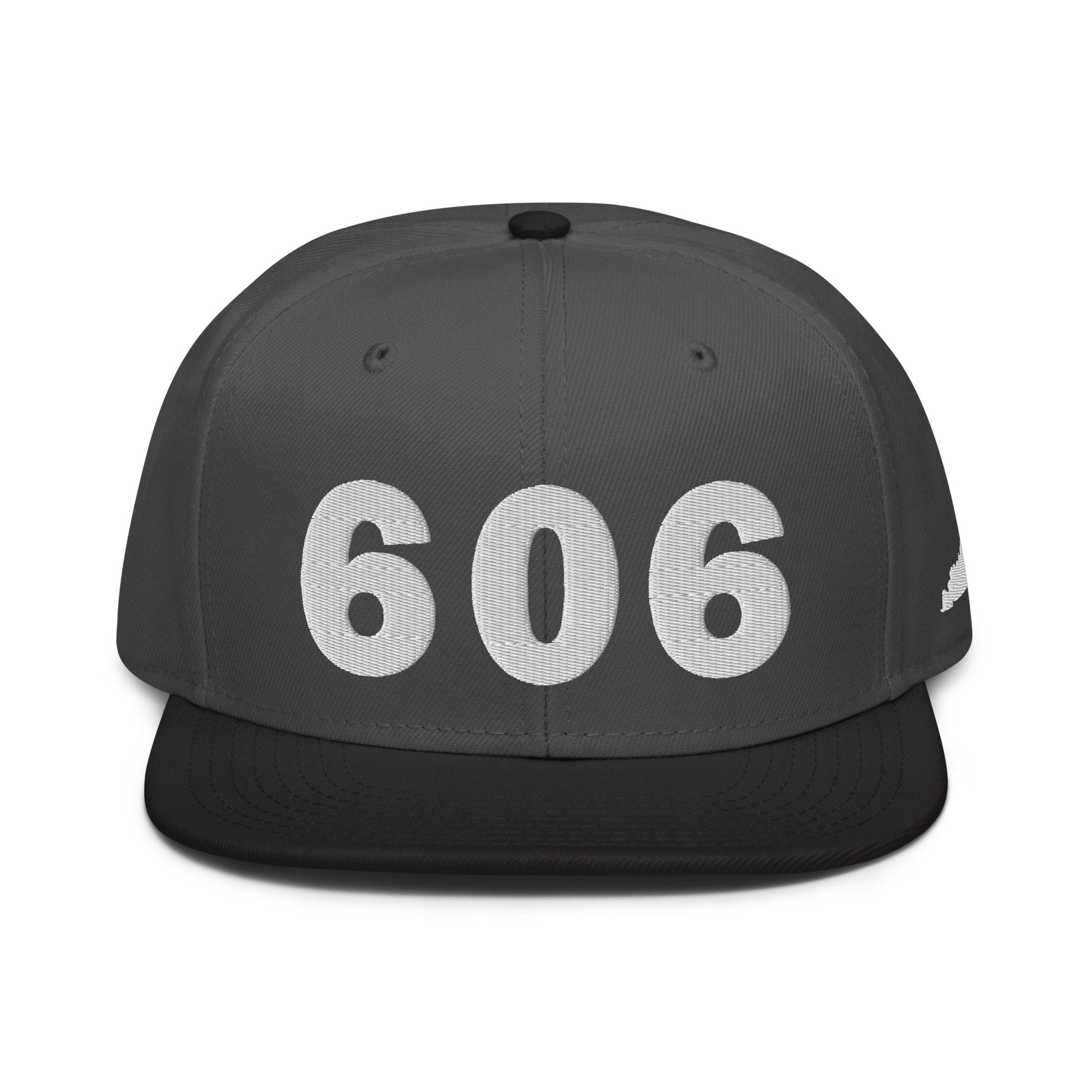 606 Area Code Snapback Hat
