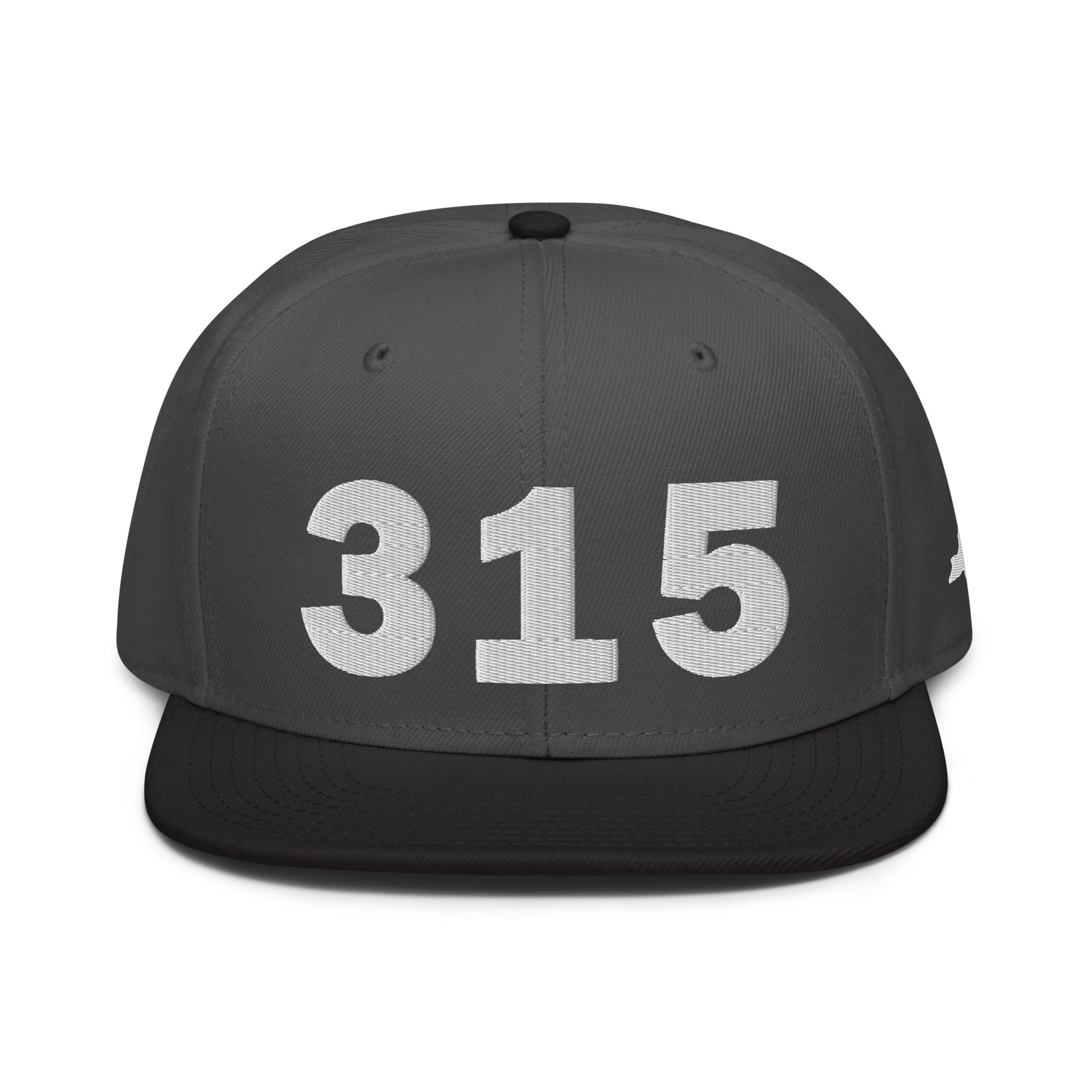 315 Area Code Snapback Hat