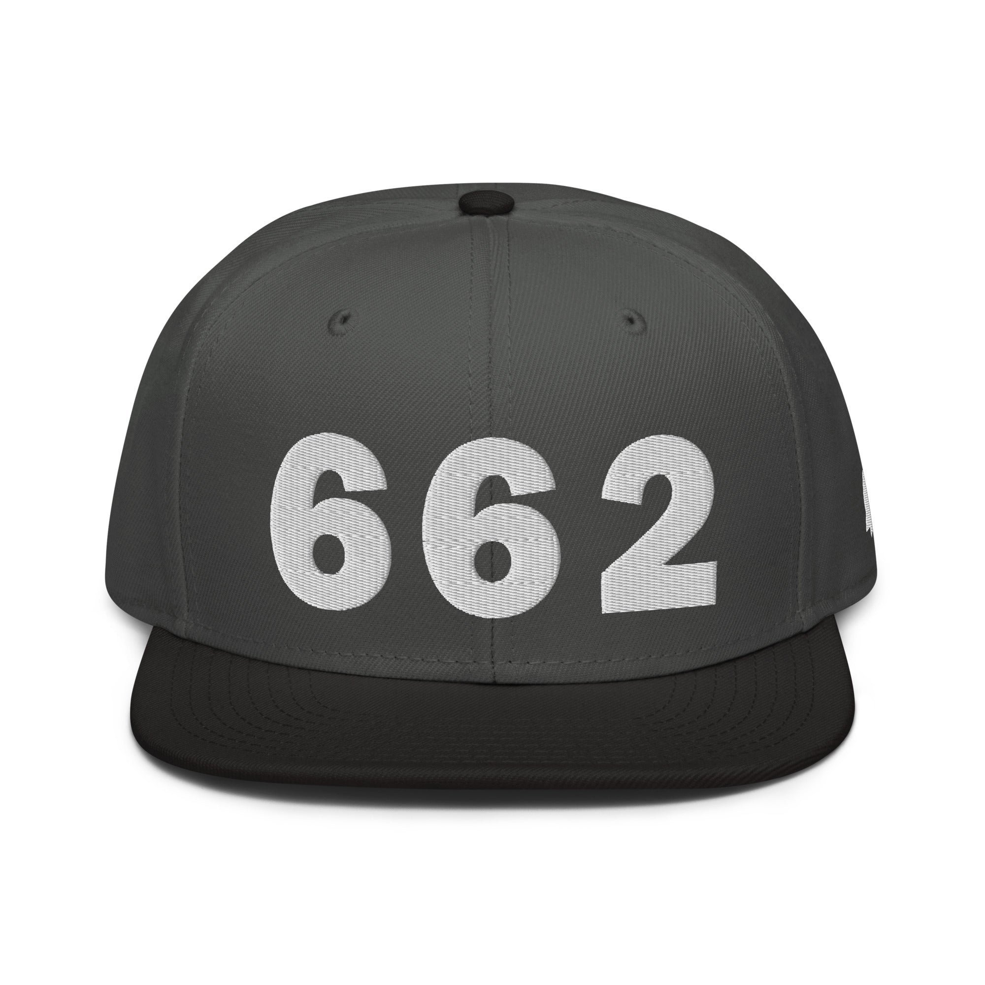 662 Area Code Snapback Hat