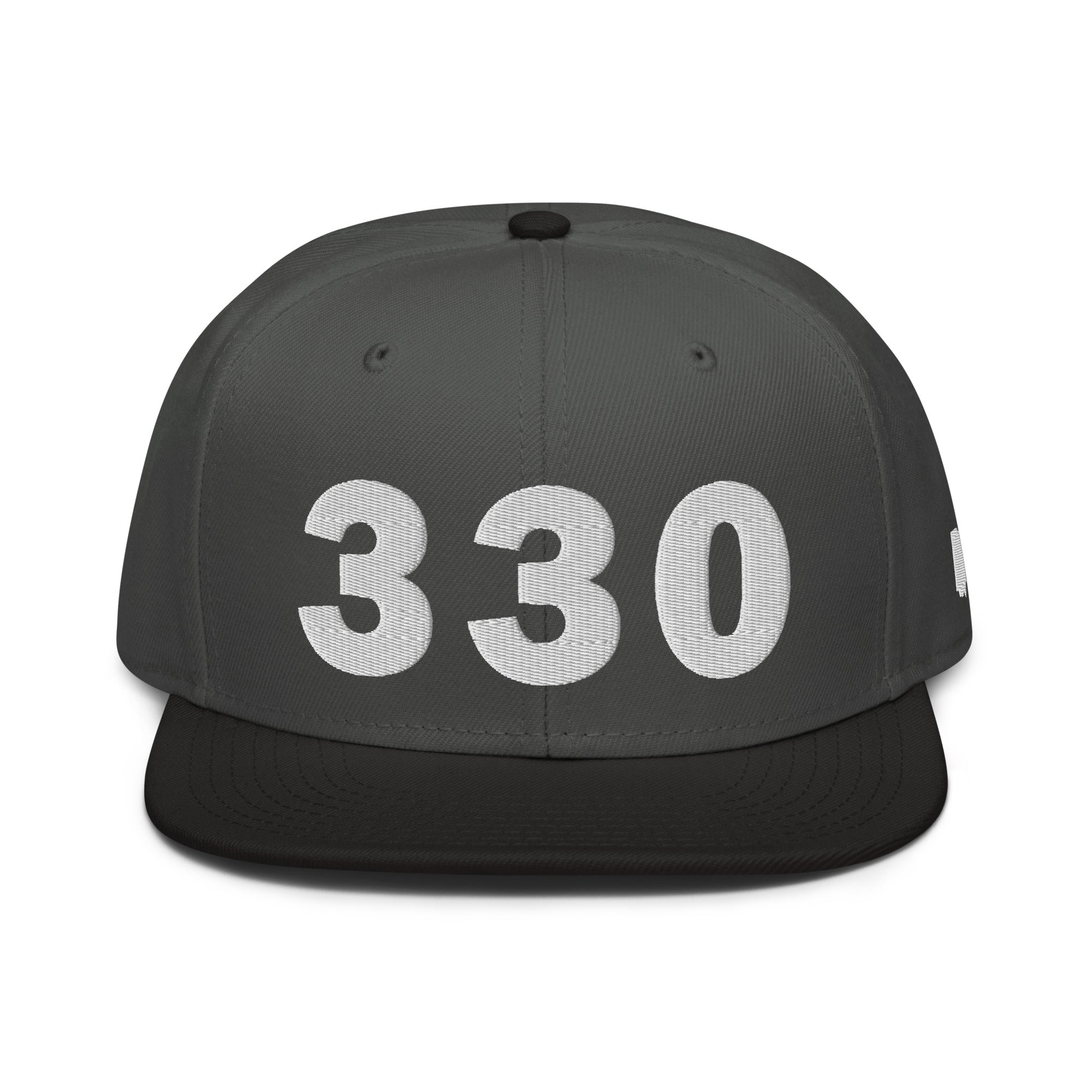 330 Area Code Snapback Hat
