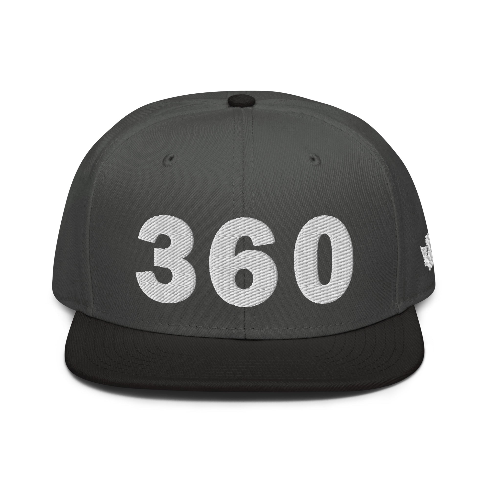 360 Area Code Snapback Hat