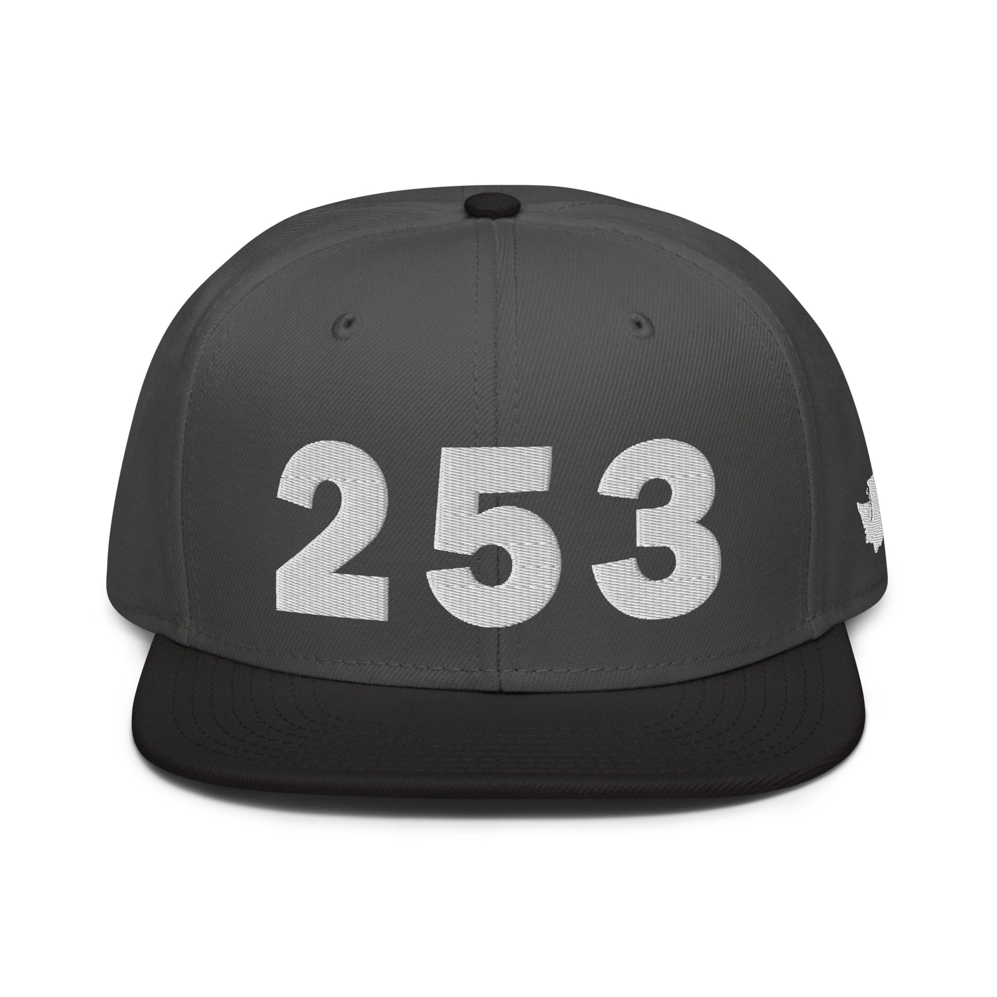 253 Area Code Snapback Hat