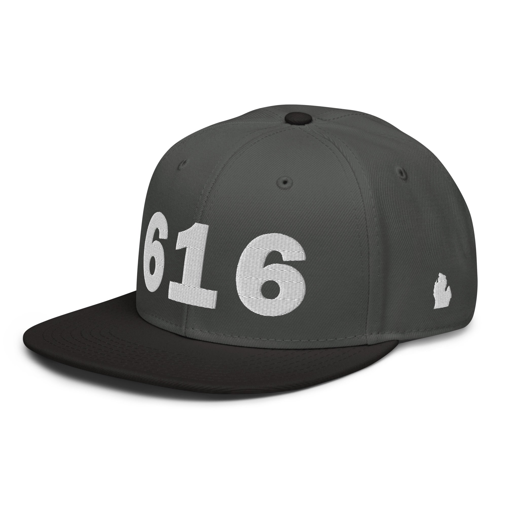 616 Area Code Snapback Hat