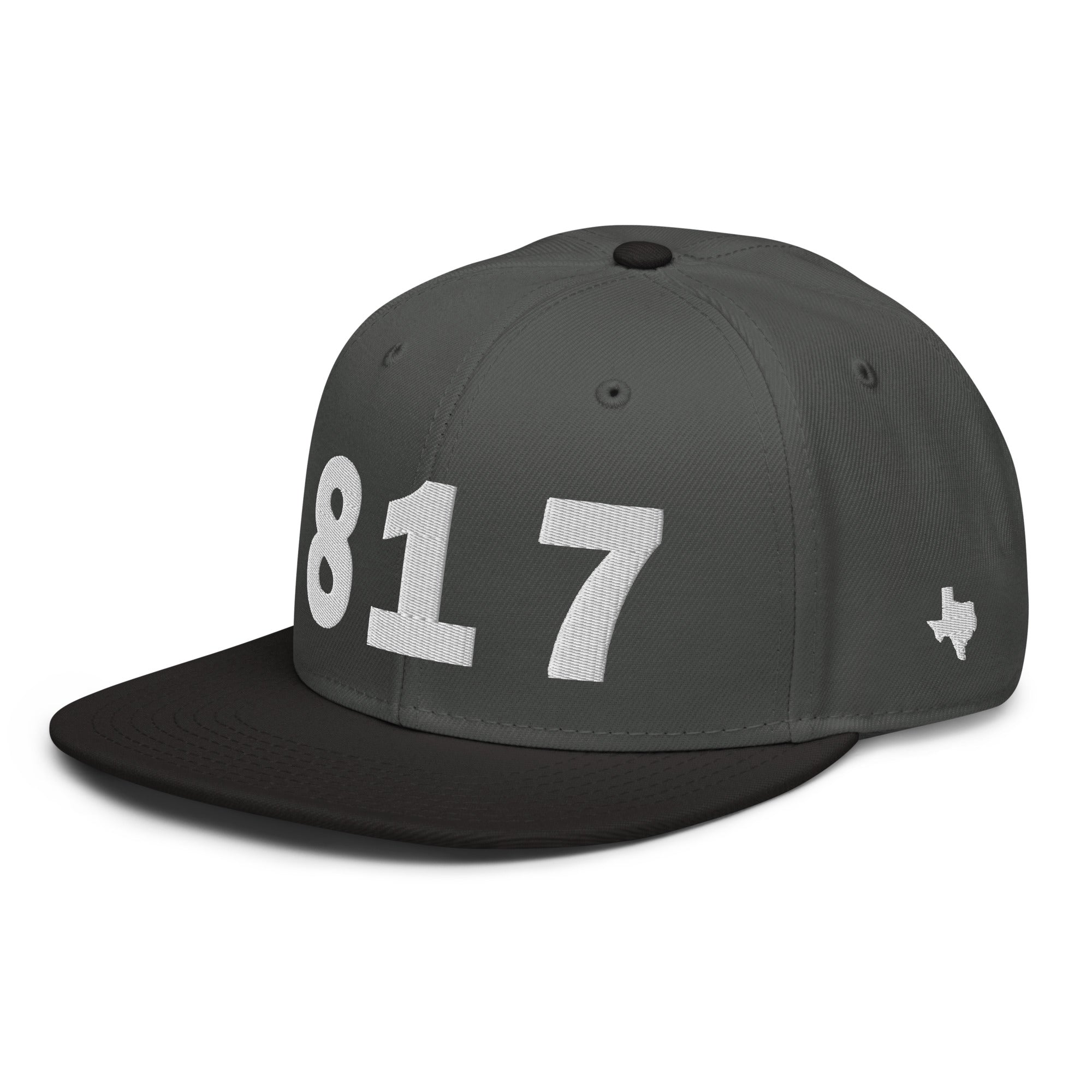 817 Area Code Snapback Hat