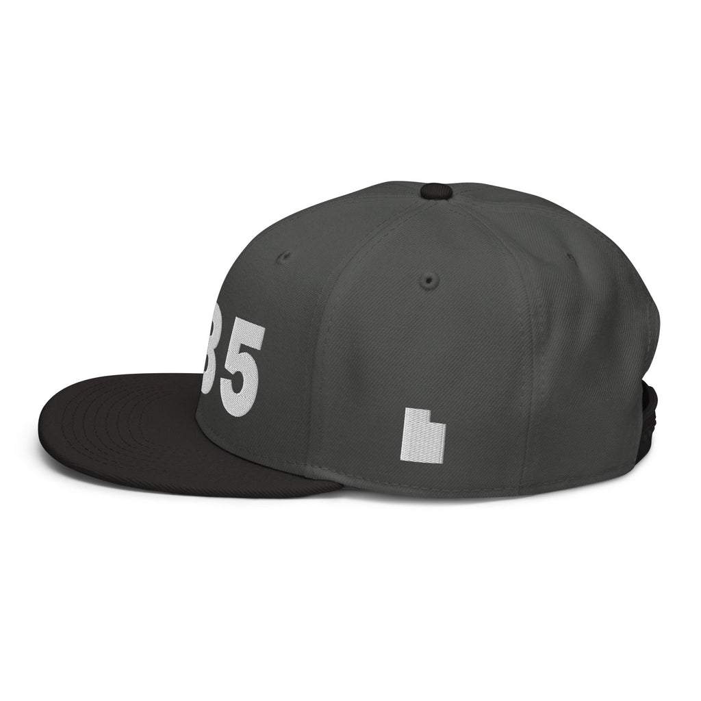 435 Area Code Snapback Hat