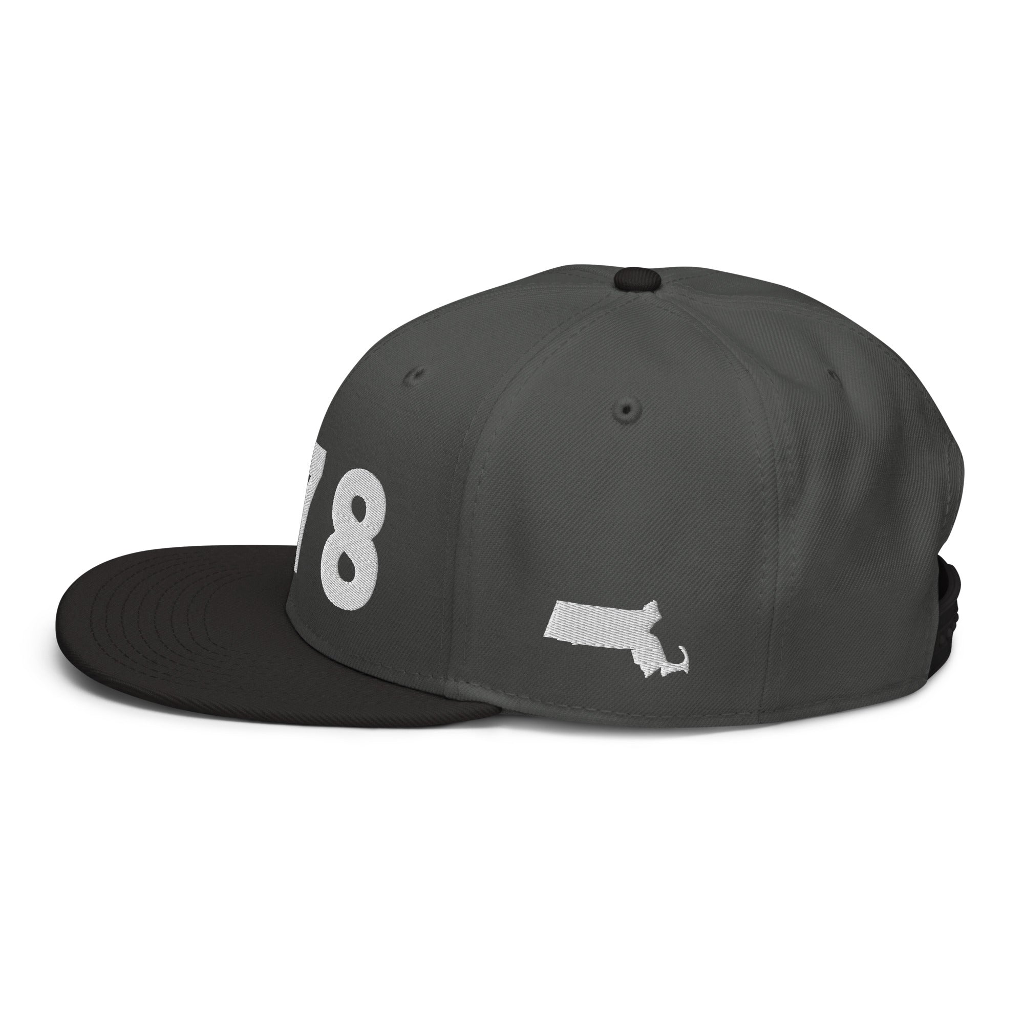 978 Area Code Snapback Hat