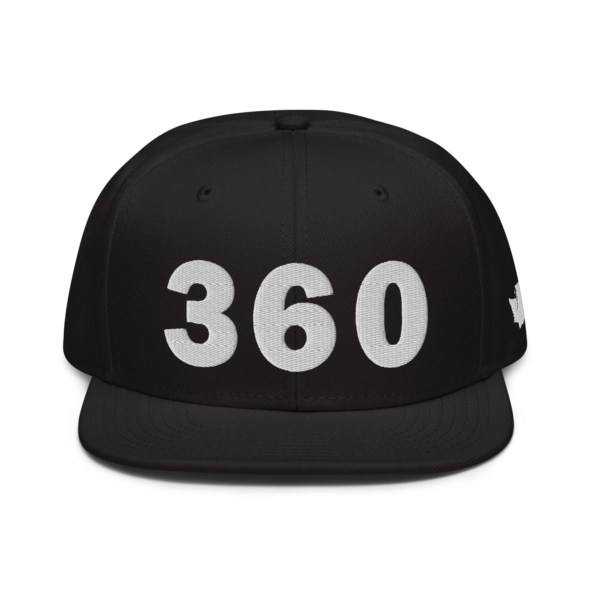 360 Area Code Snapback Hat