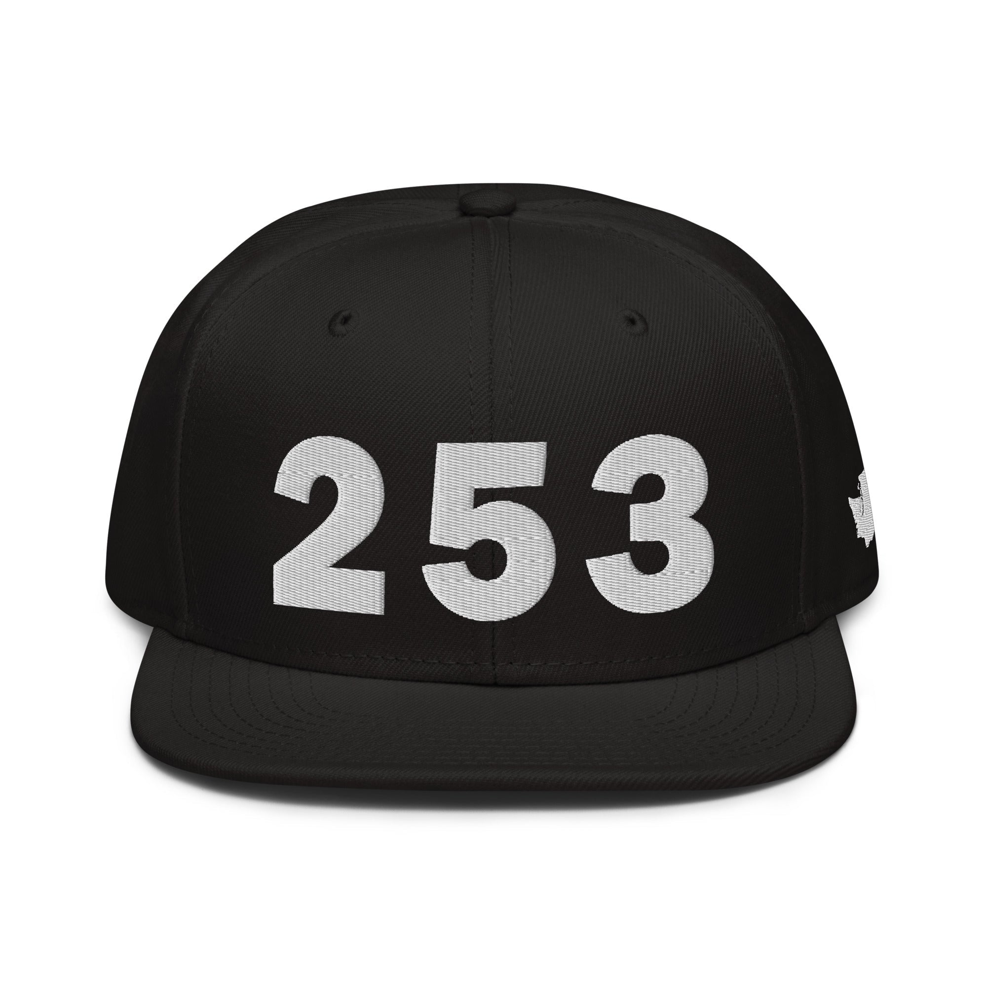 253 Area Code Snapback Hat