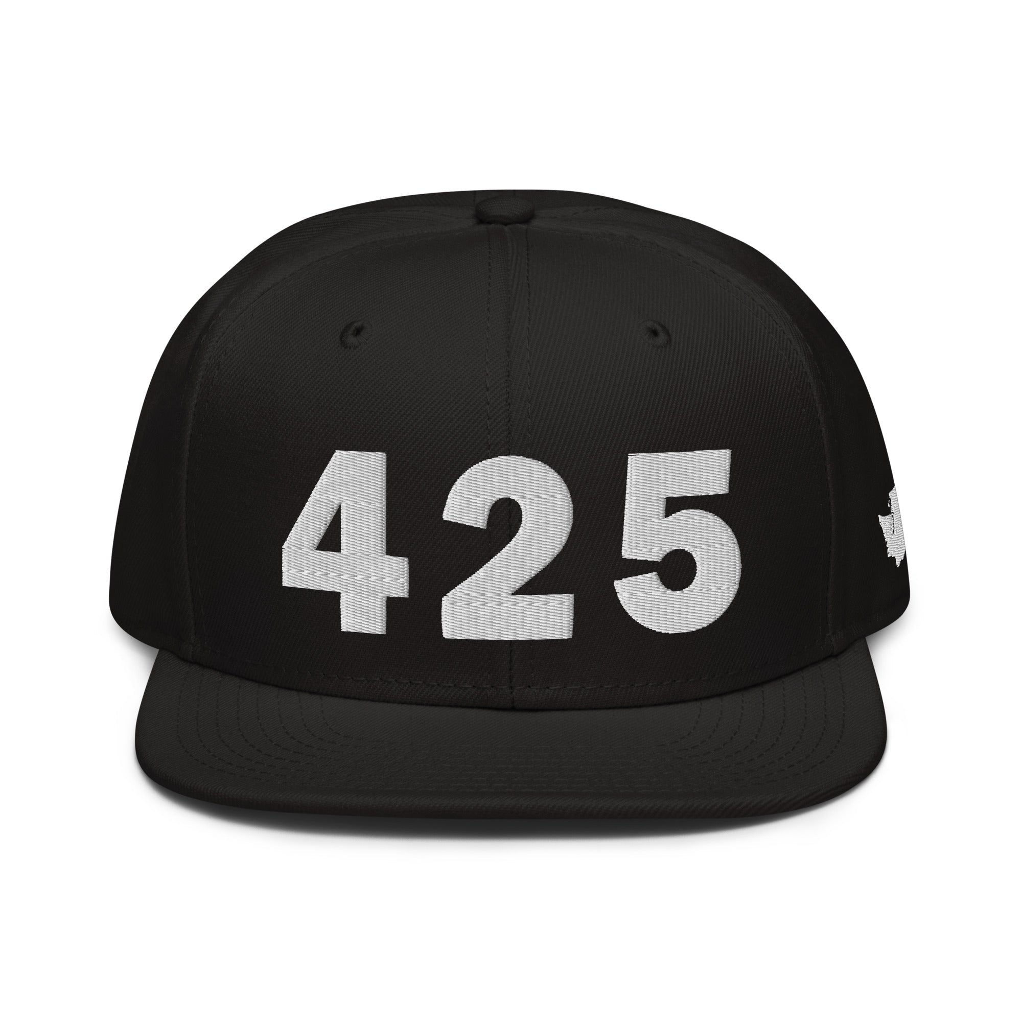 425 Area Code Snapback Hat