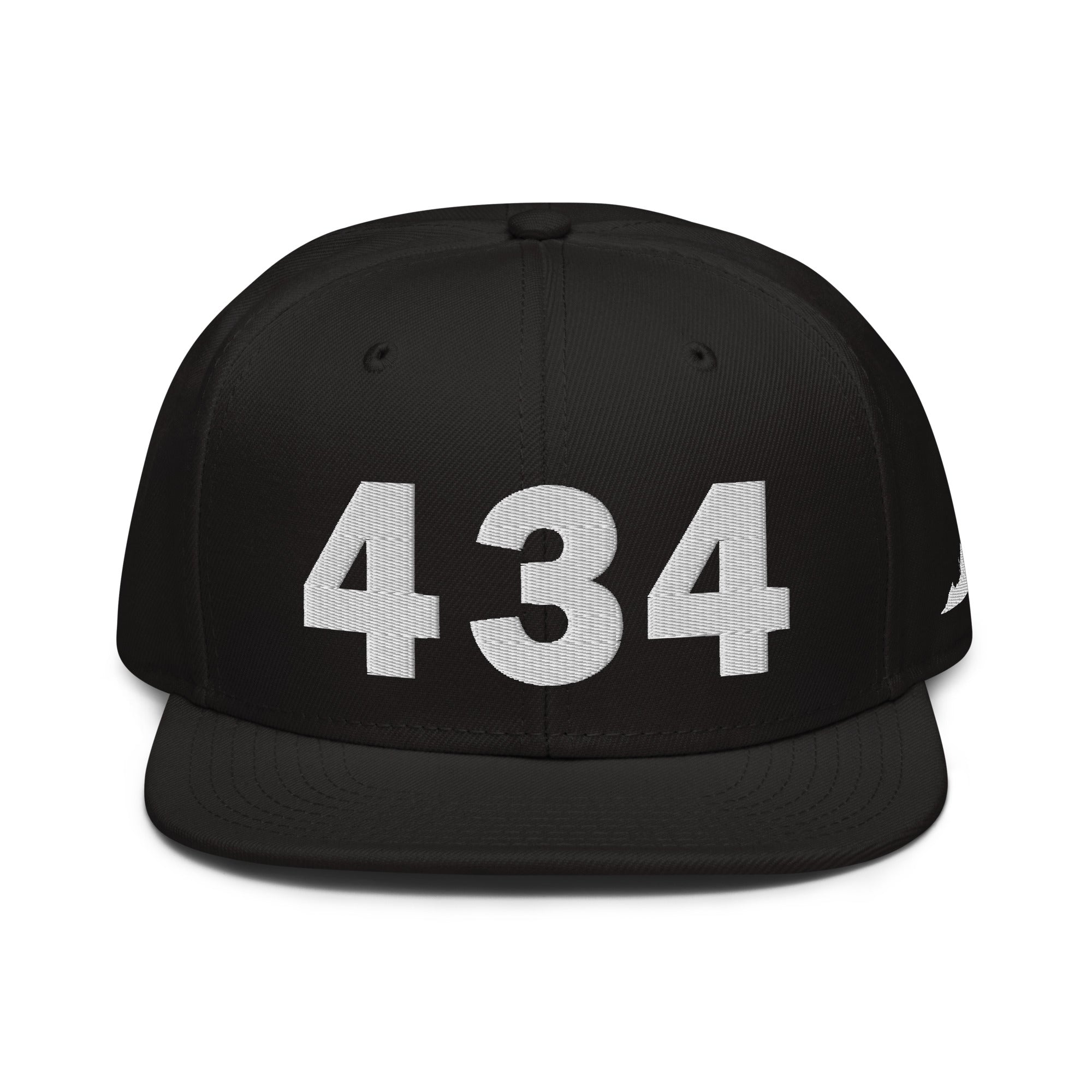 434 Area Code Snapback Hat