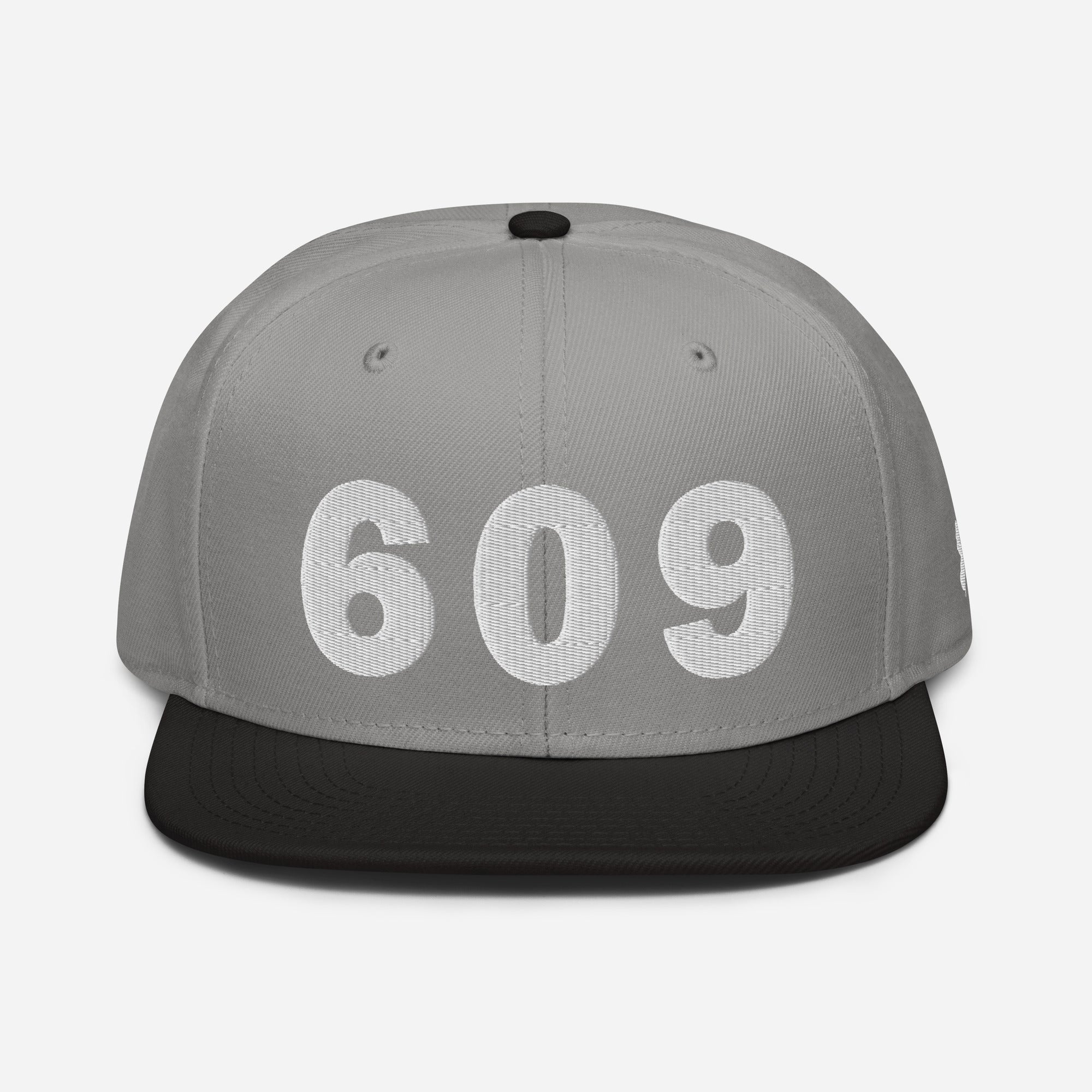 609 Area Code Snapback Hat