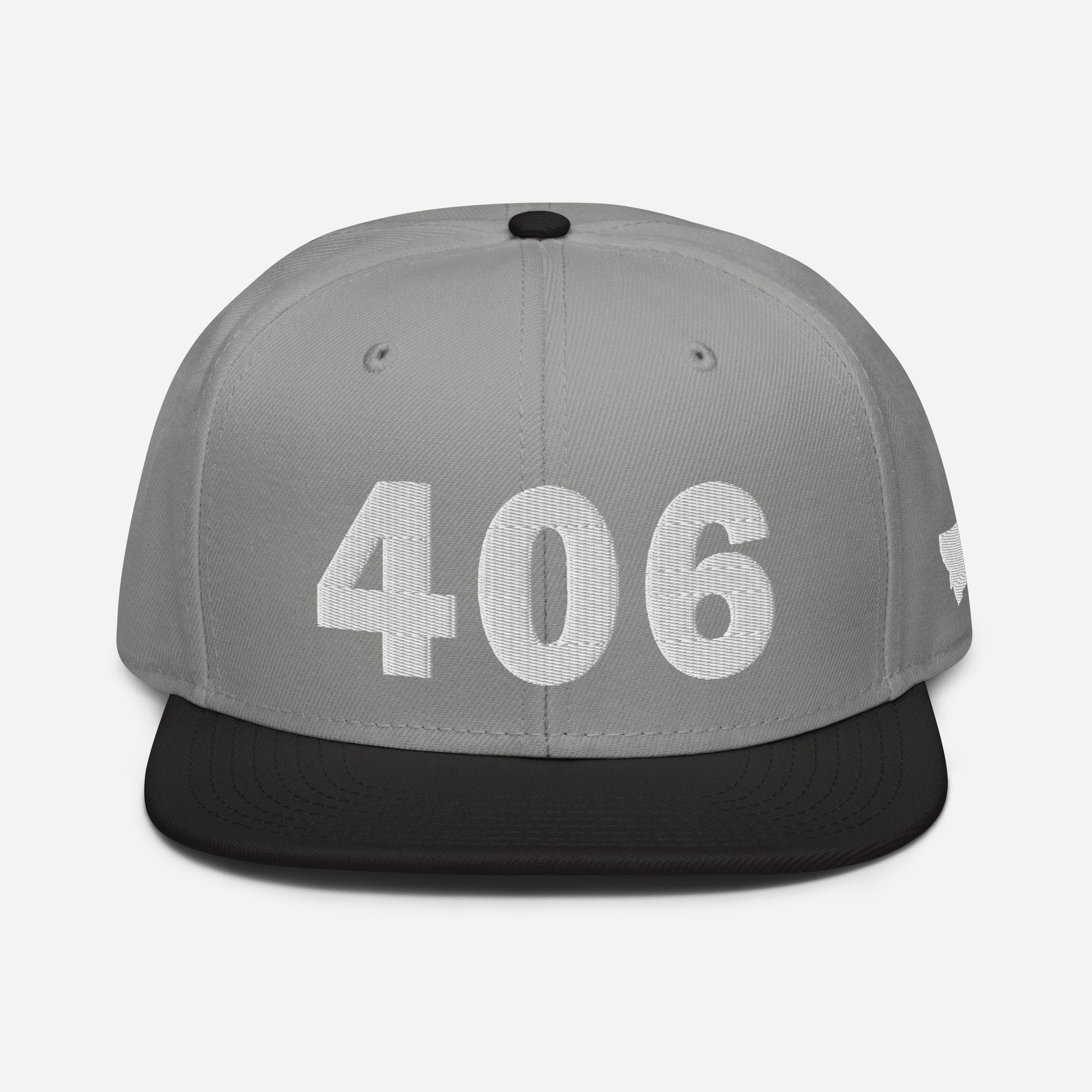 406 Area Code Snapback Hat