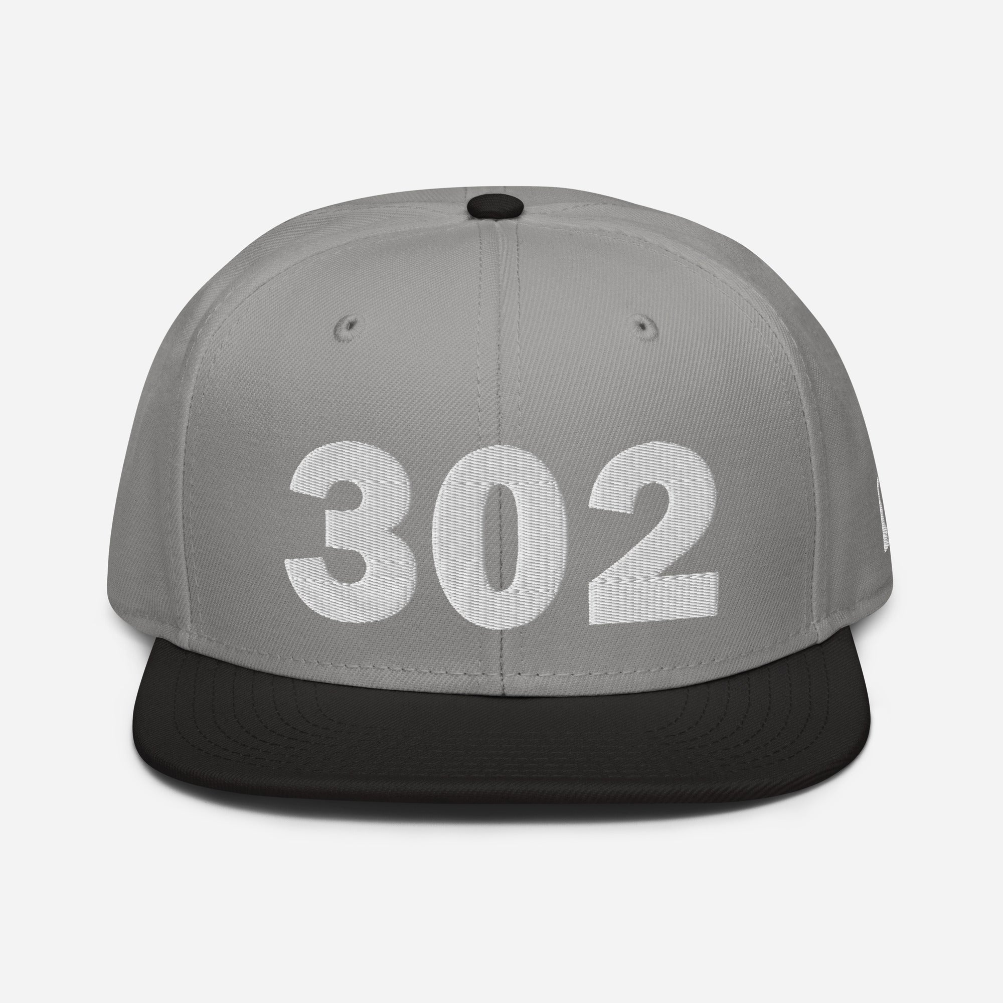 302 Area Code Snapback Hat
