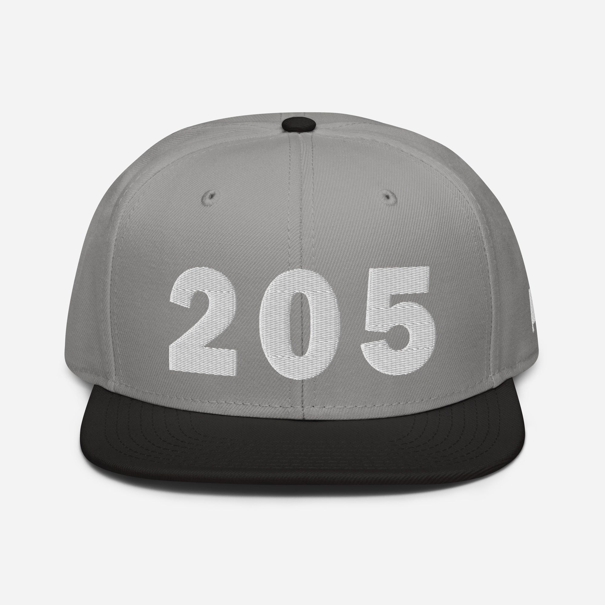 205 Area Code Snapback Hat