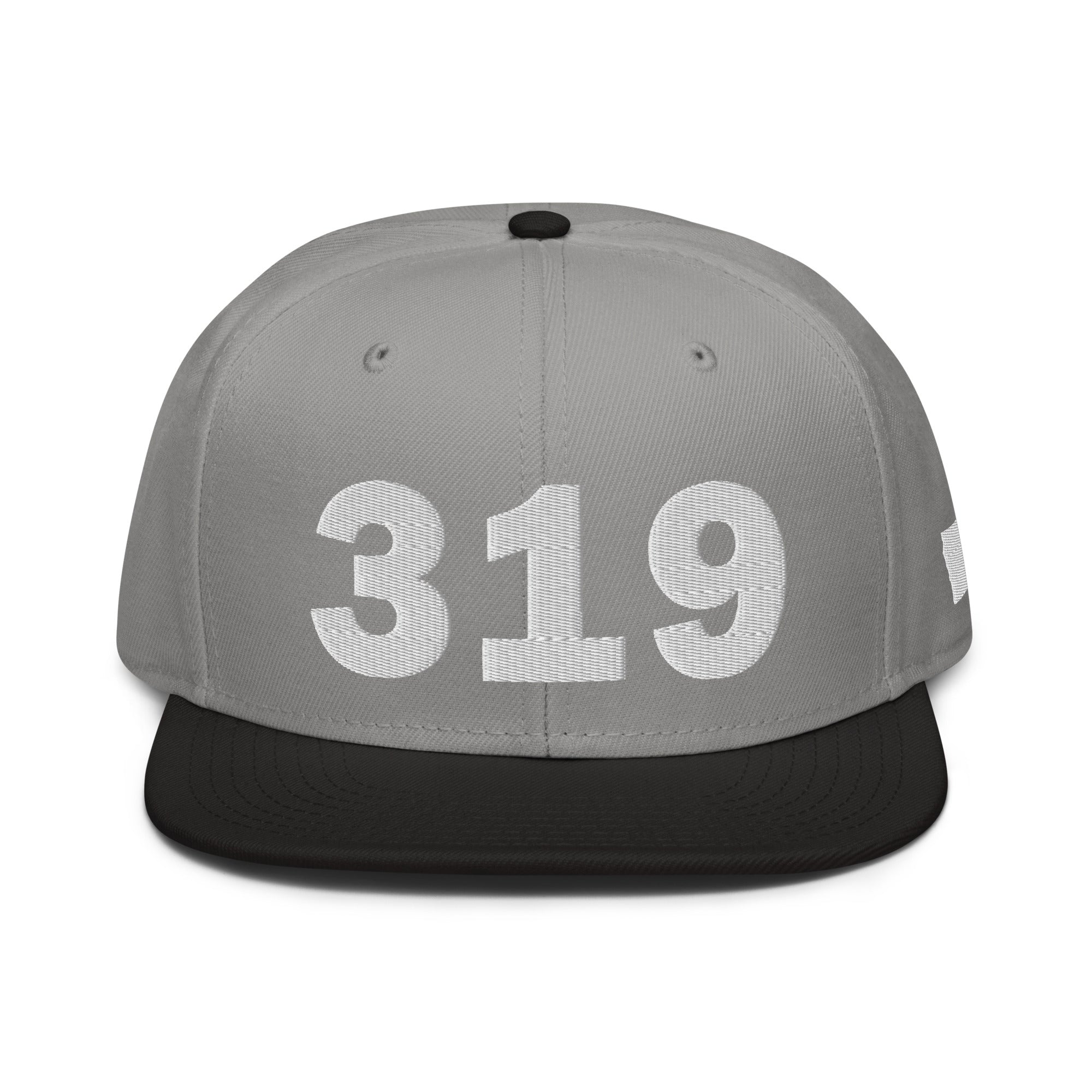 319 Area Code Snapback Hat