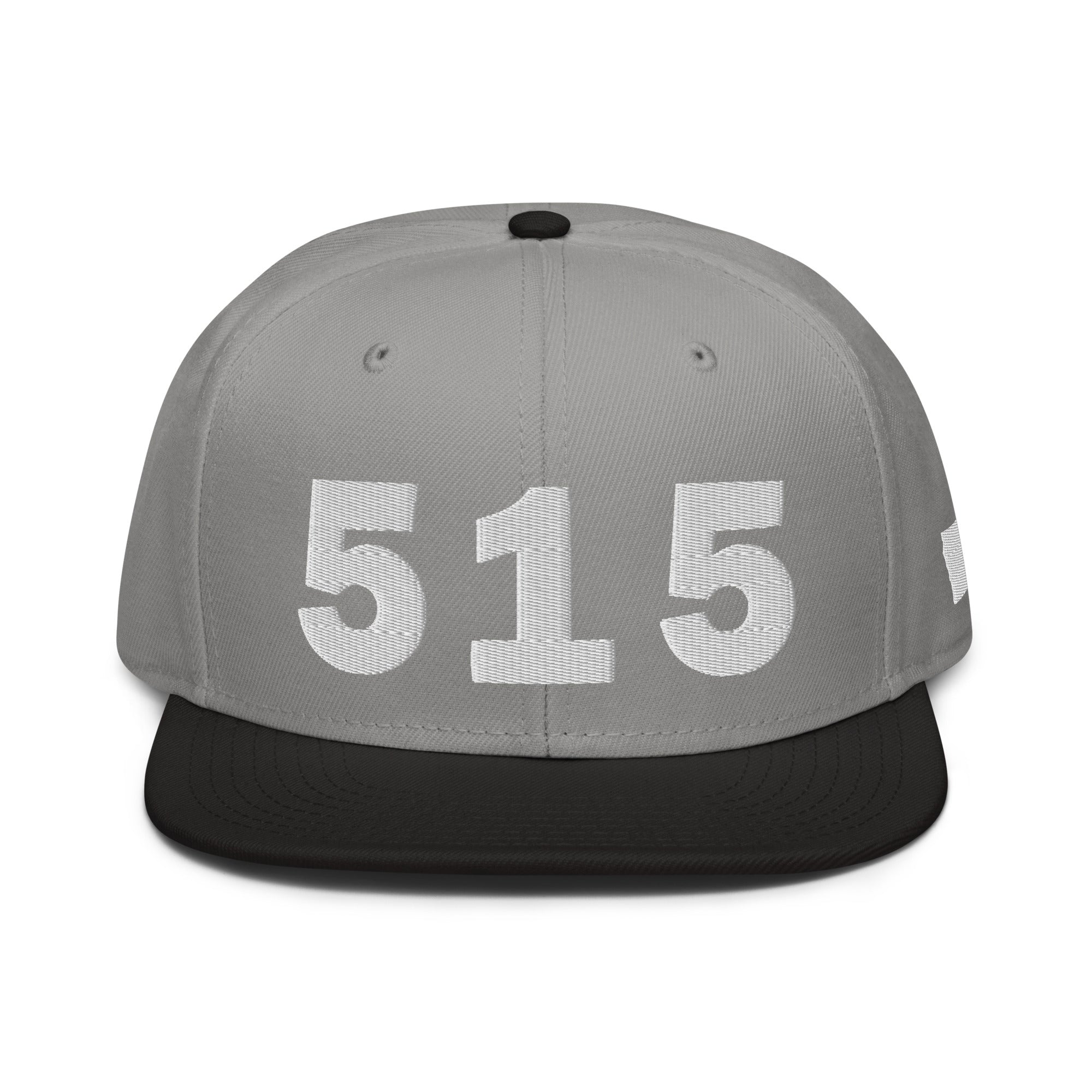 515 Area Code Snapback Hat