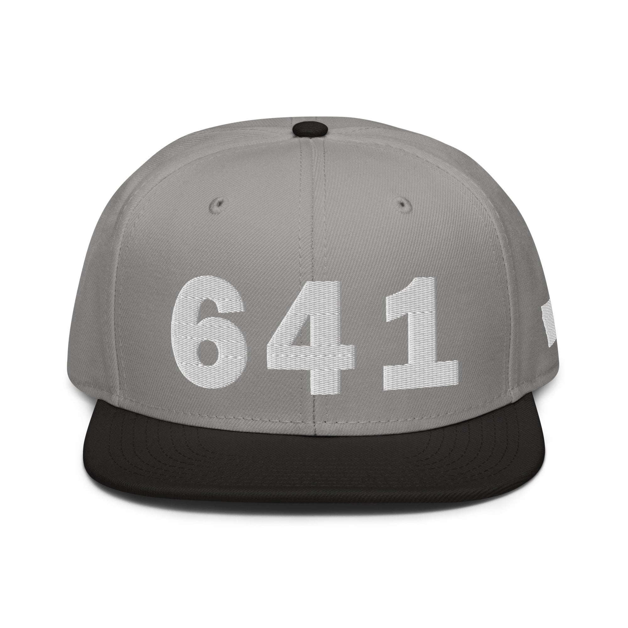 641 Area Code Snapback Hat