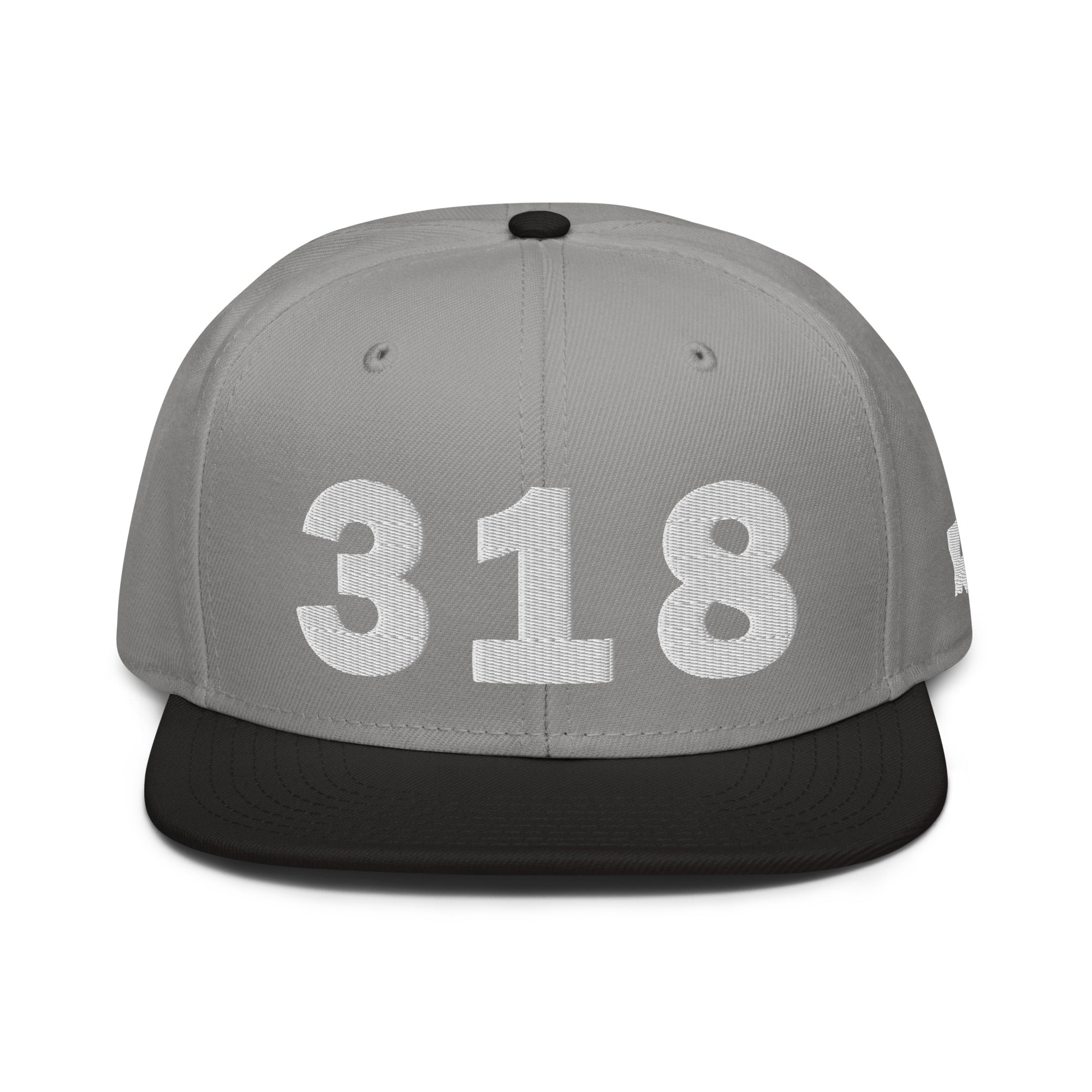 318 Area Code Snapback Hat