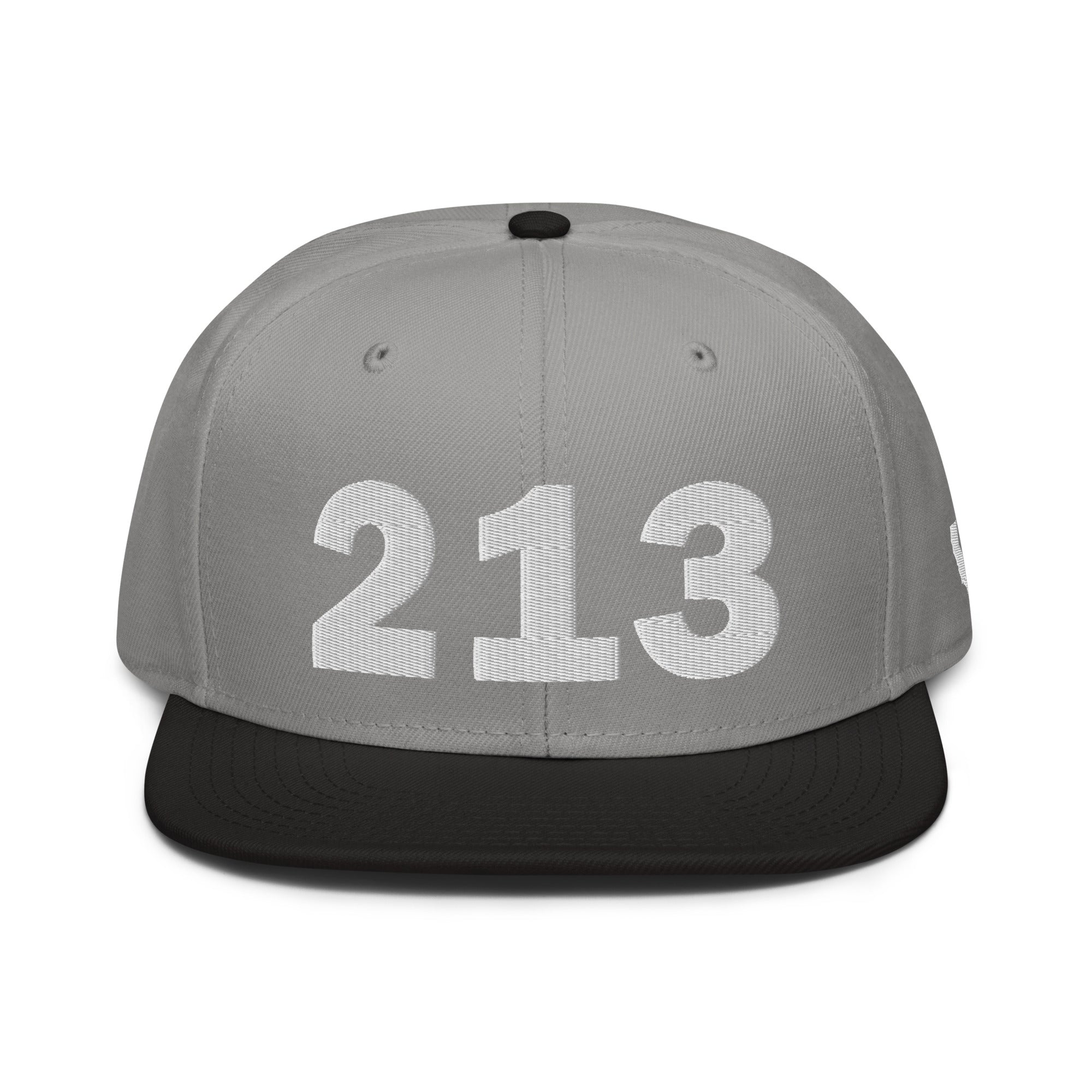 213 Area Code Snapback Hat