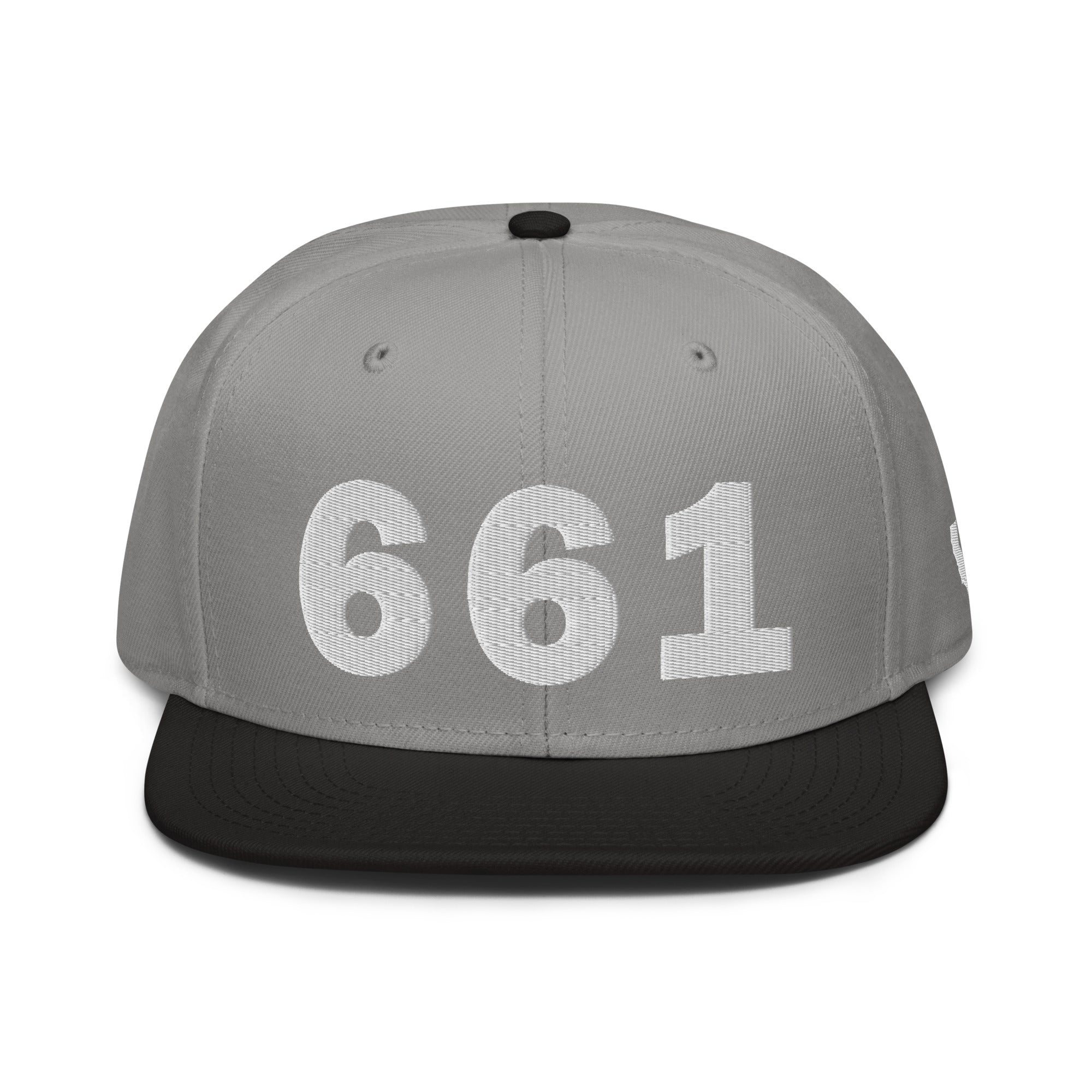 661 Area Code Snapback Hat
