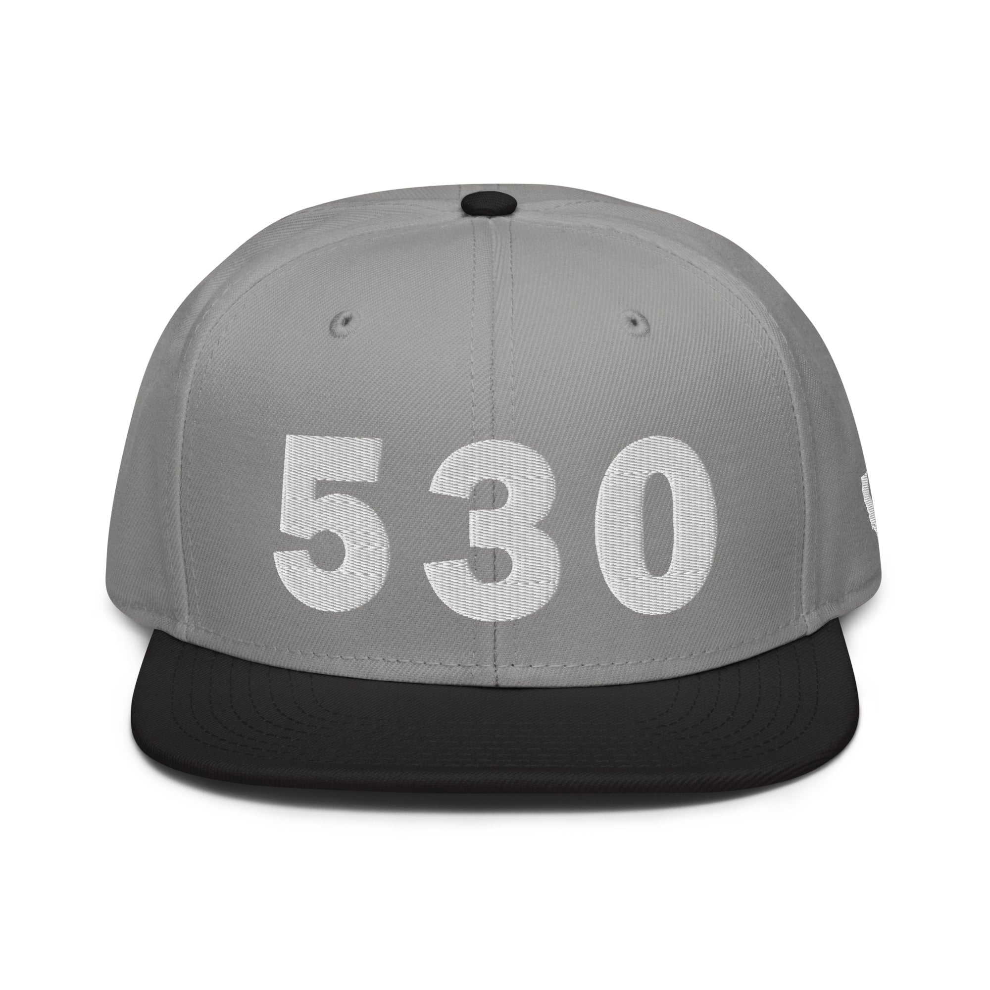 530 Area Code Snapback Hat