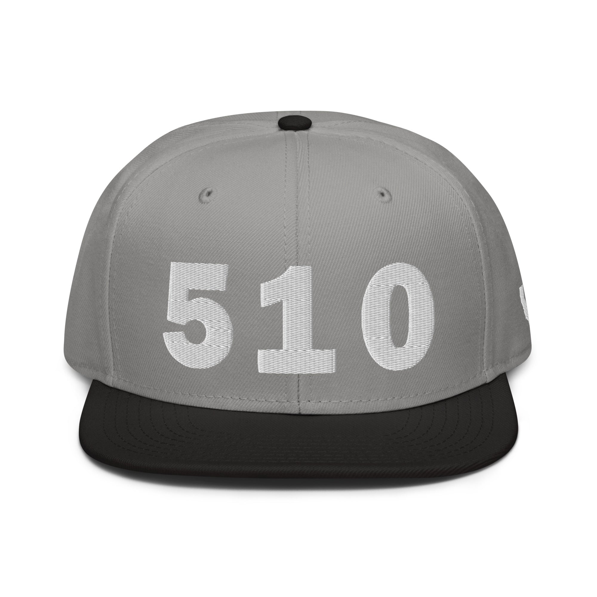 510 Area Code Snapback Hat