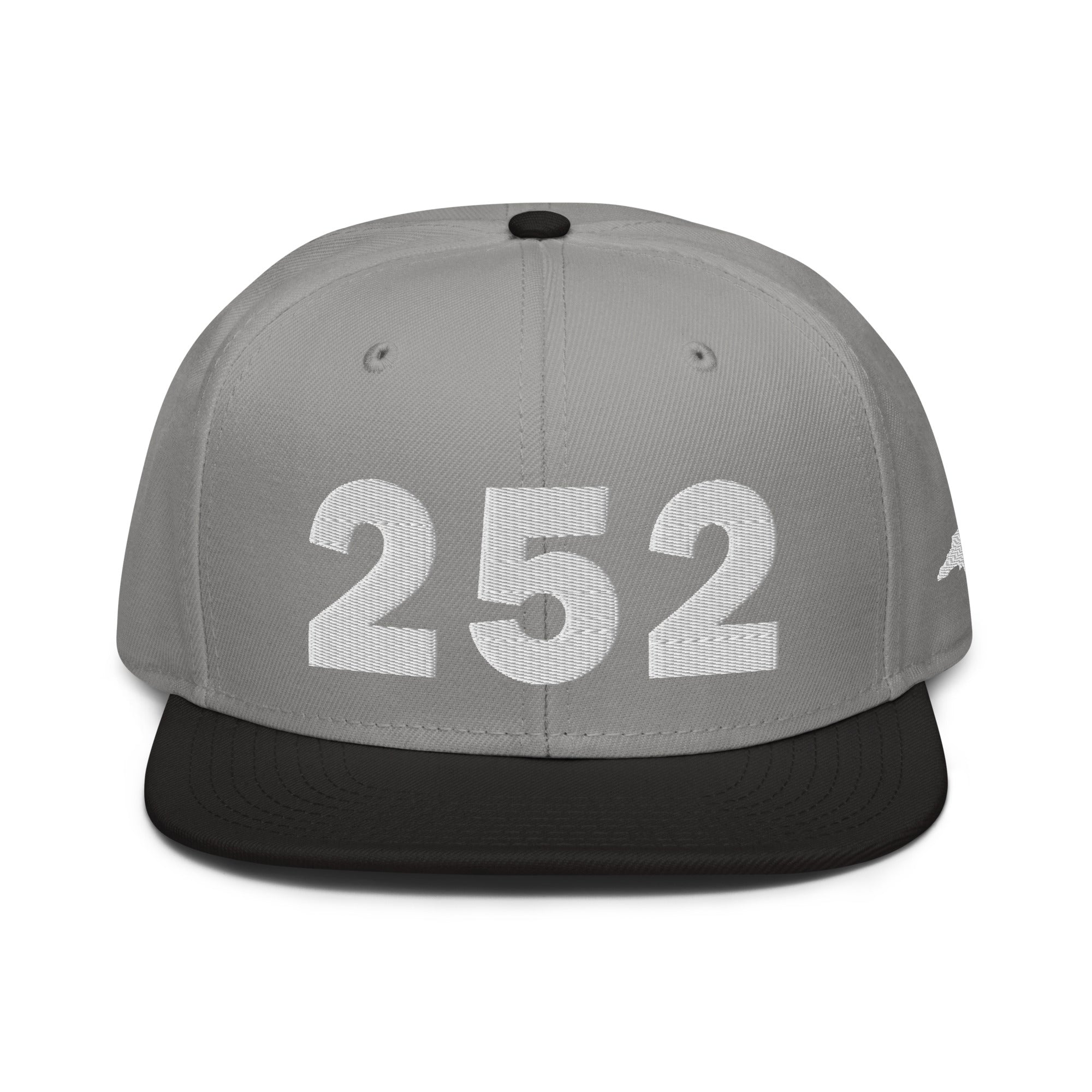 252 Area Code Snapback Hat