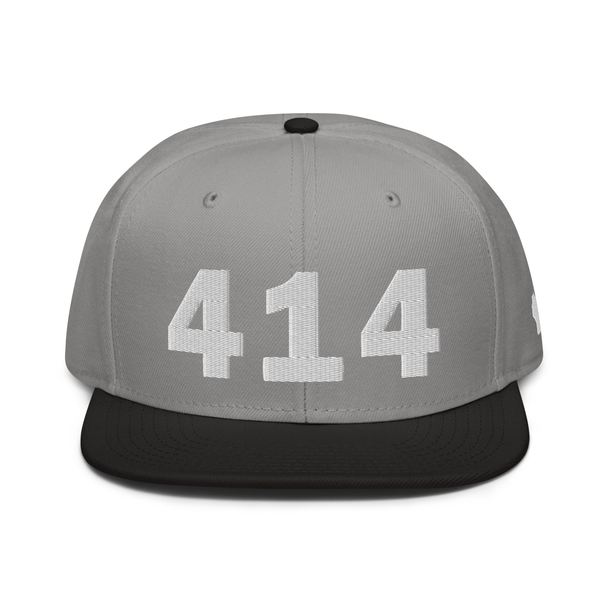 414 Area Code Snapback Hat