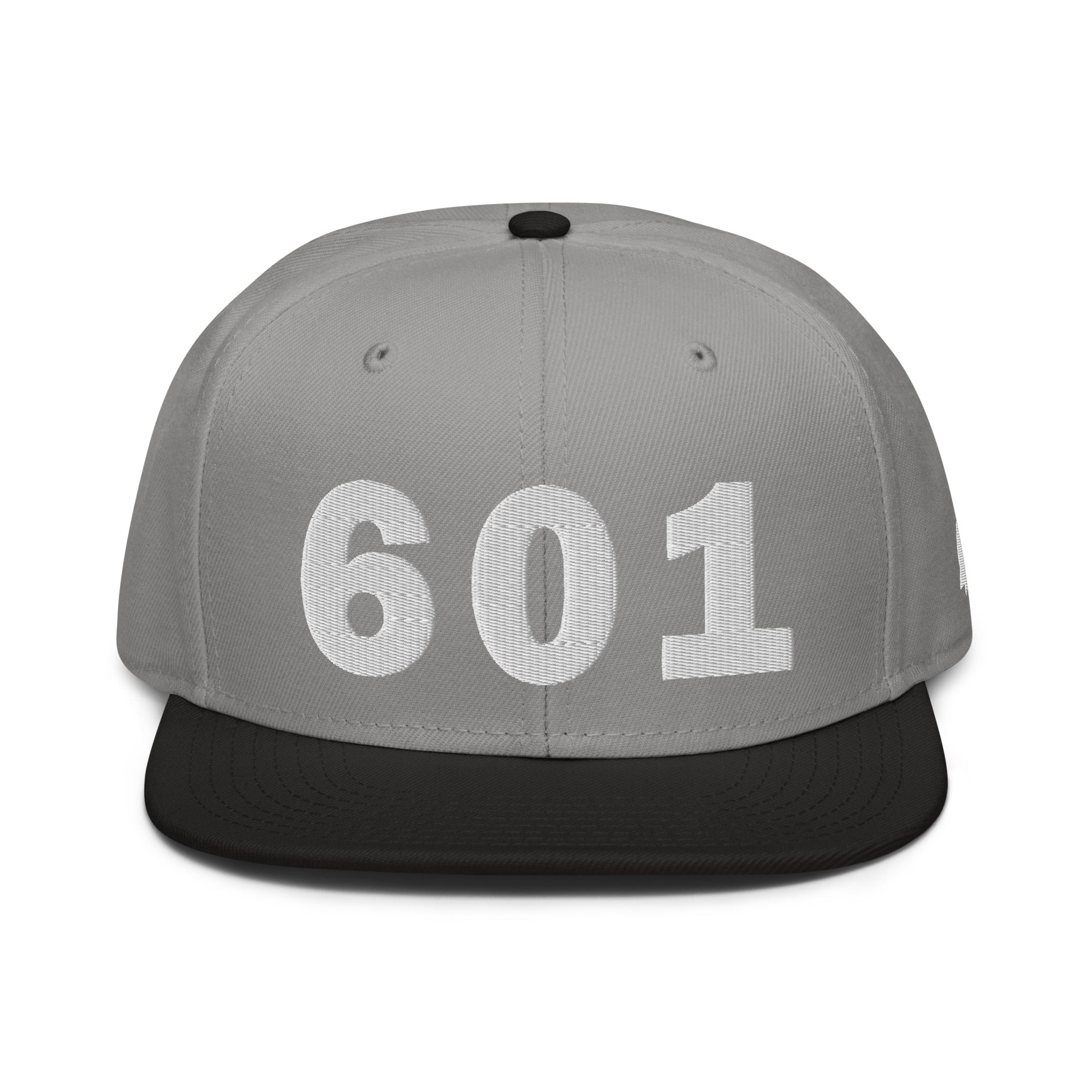 601 Area Code Snapback Hat
