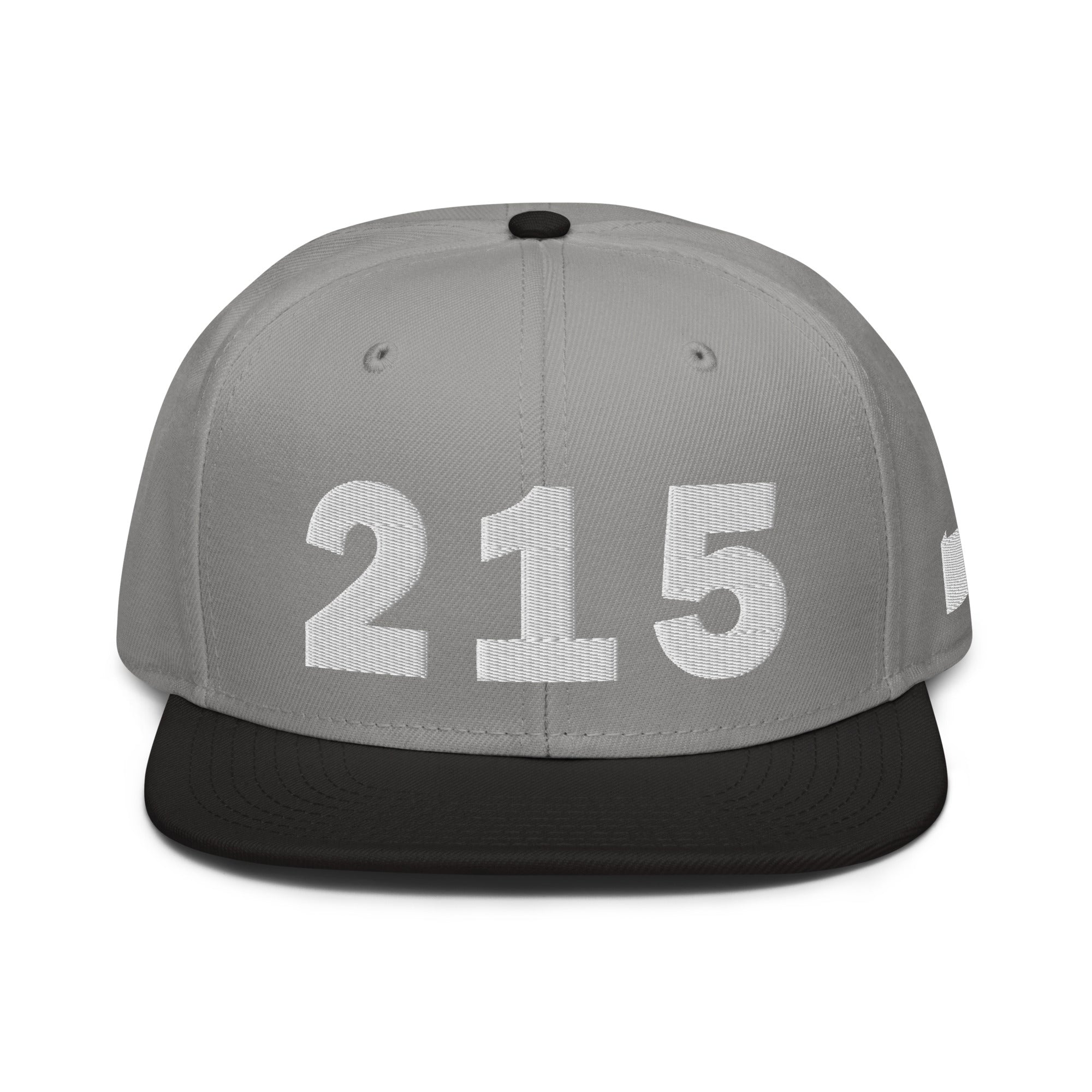 215 Area Code Snapback Hat