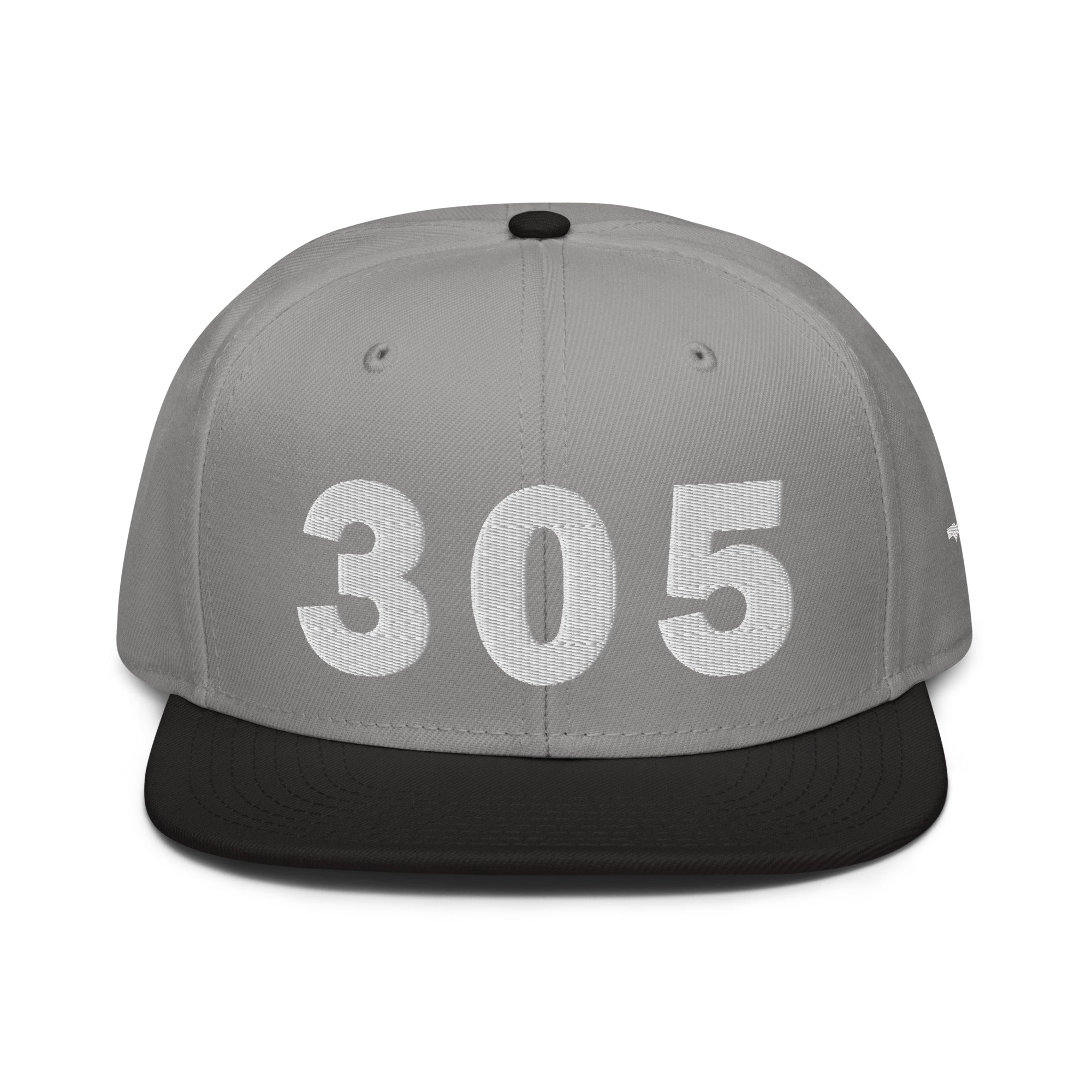 305 Area Code Snapback Hat