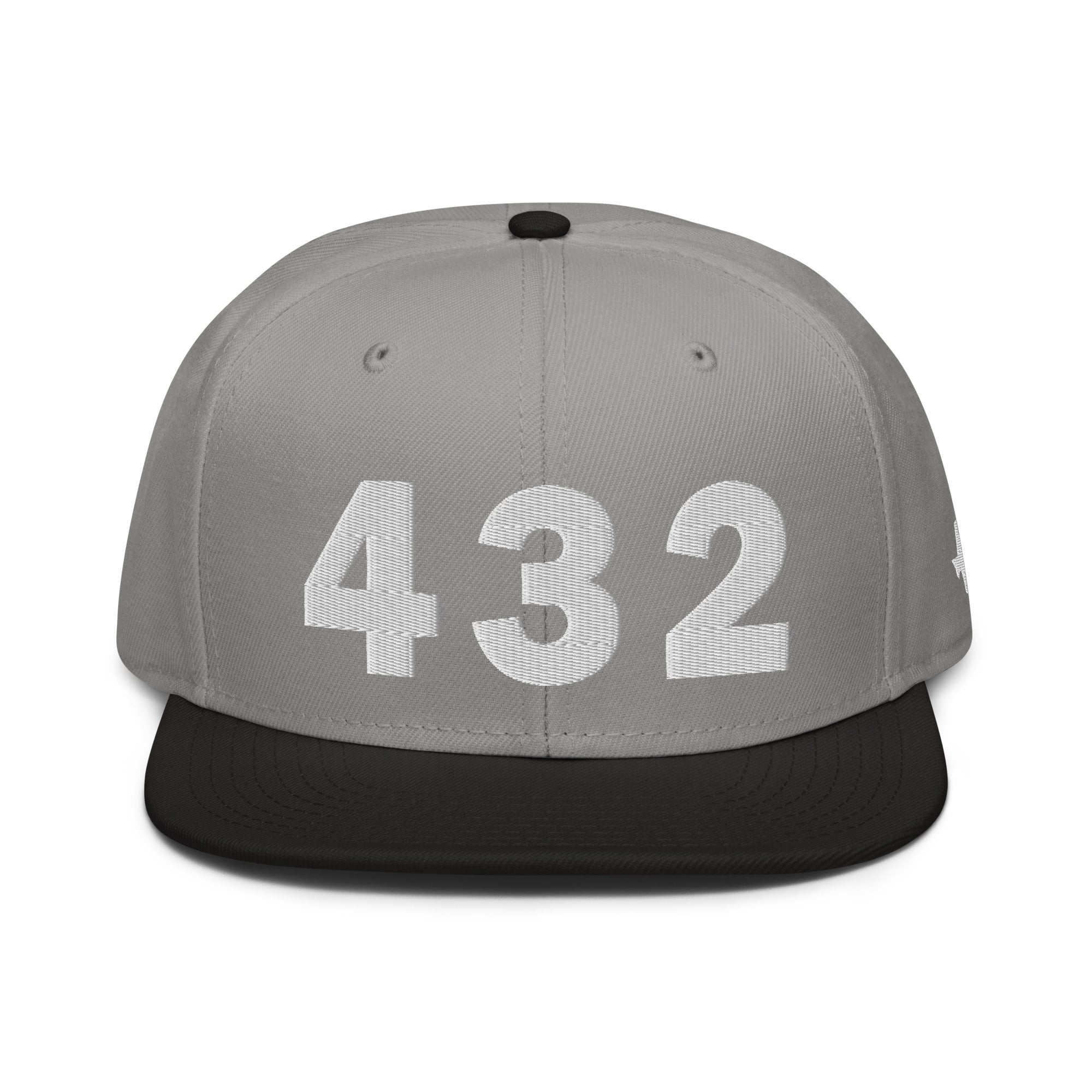 432 Area Code Snapback Hat