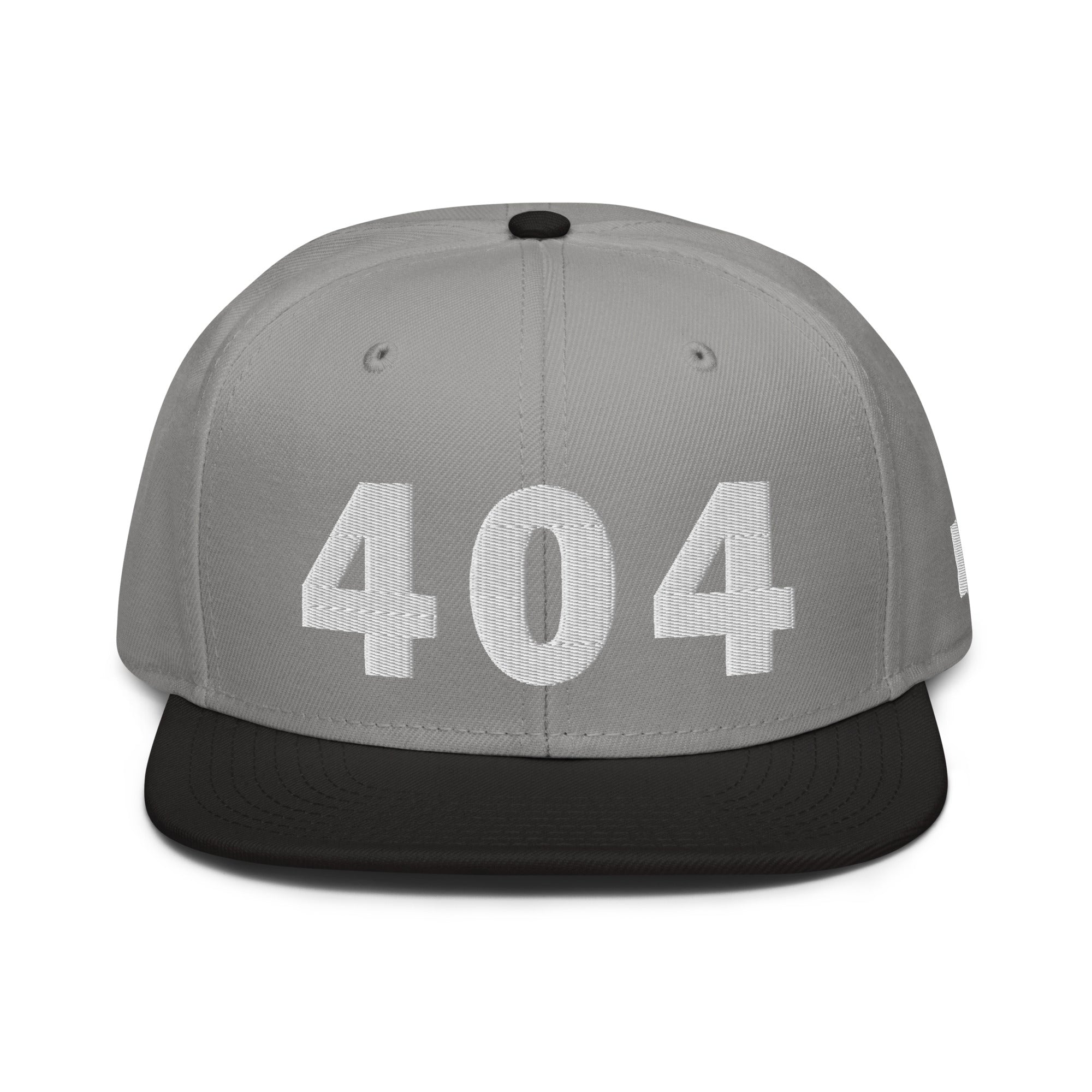404 Area Code Snapback Hat