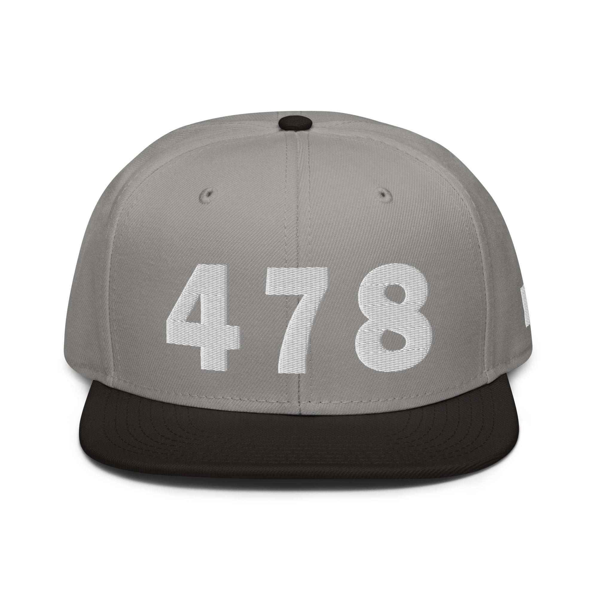 478 Area Code Snapback Hat