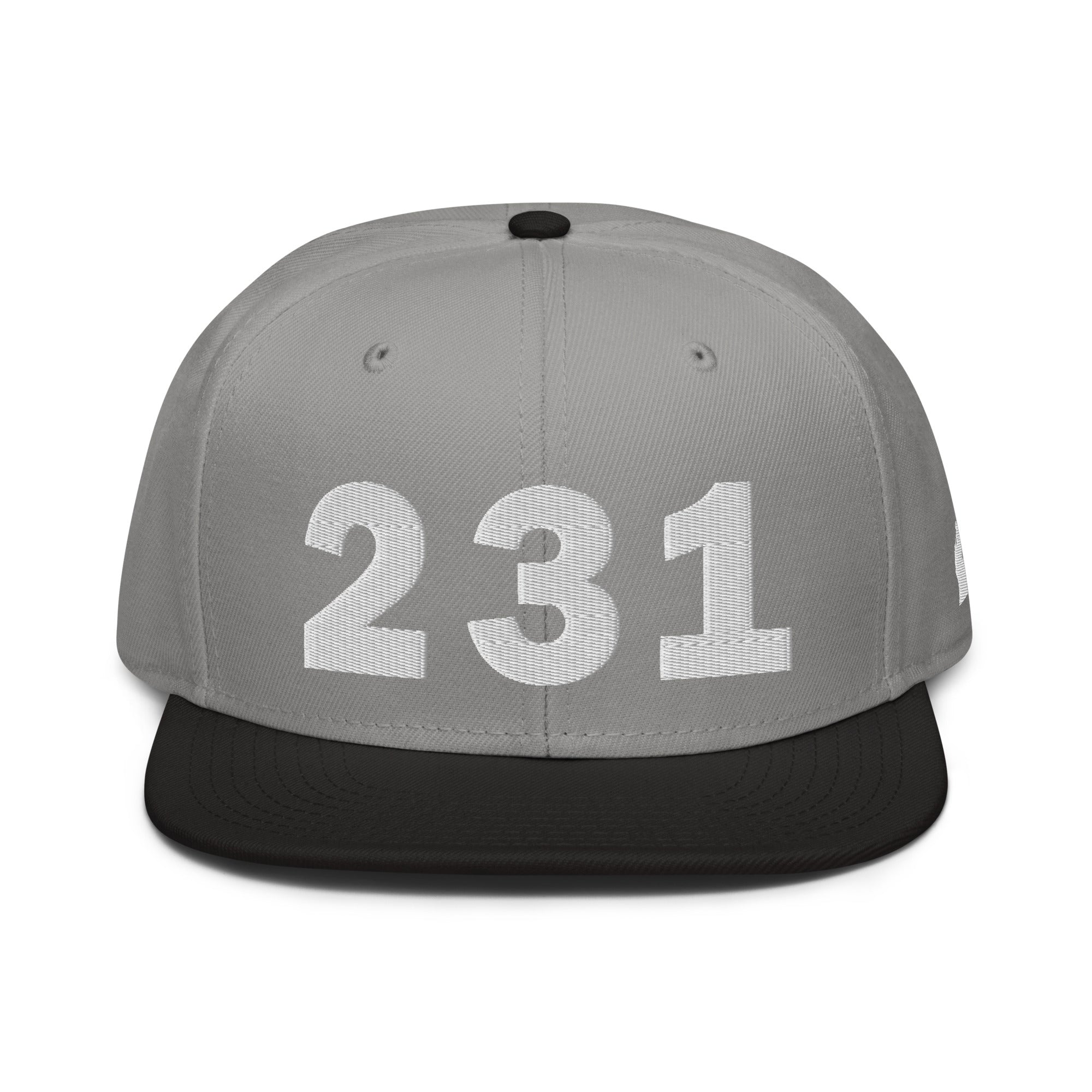 231 Area Code Snapback Hat