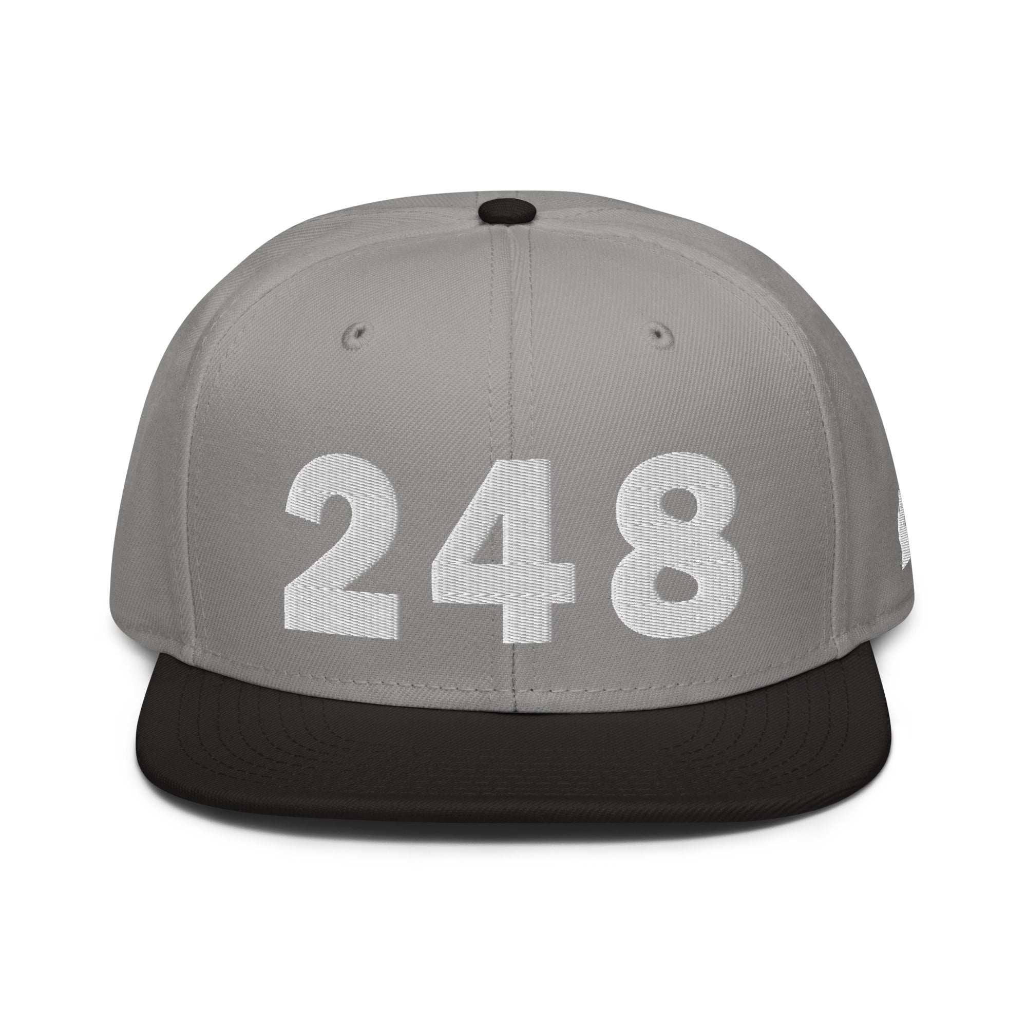 248 Area Code Snapback Hat