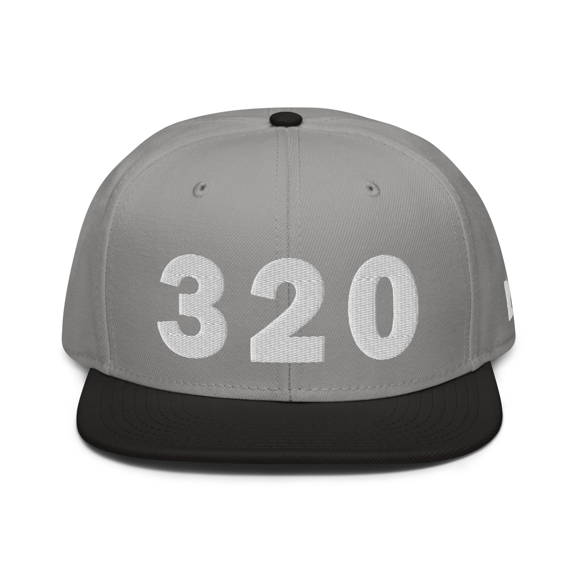 320 Area Code Snapback Hat