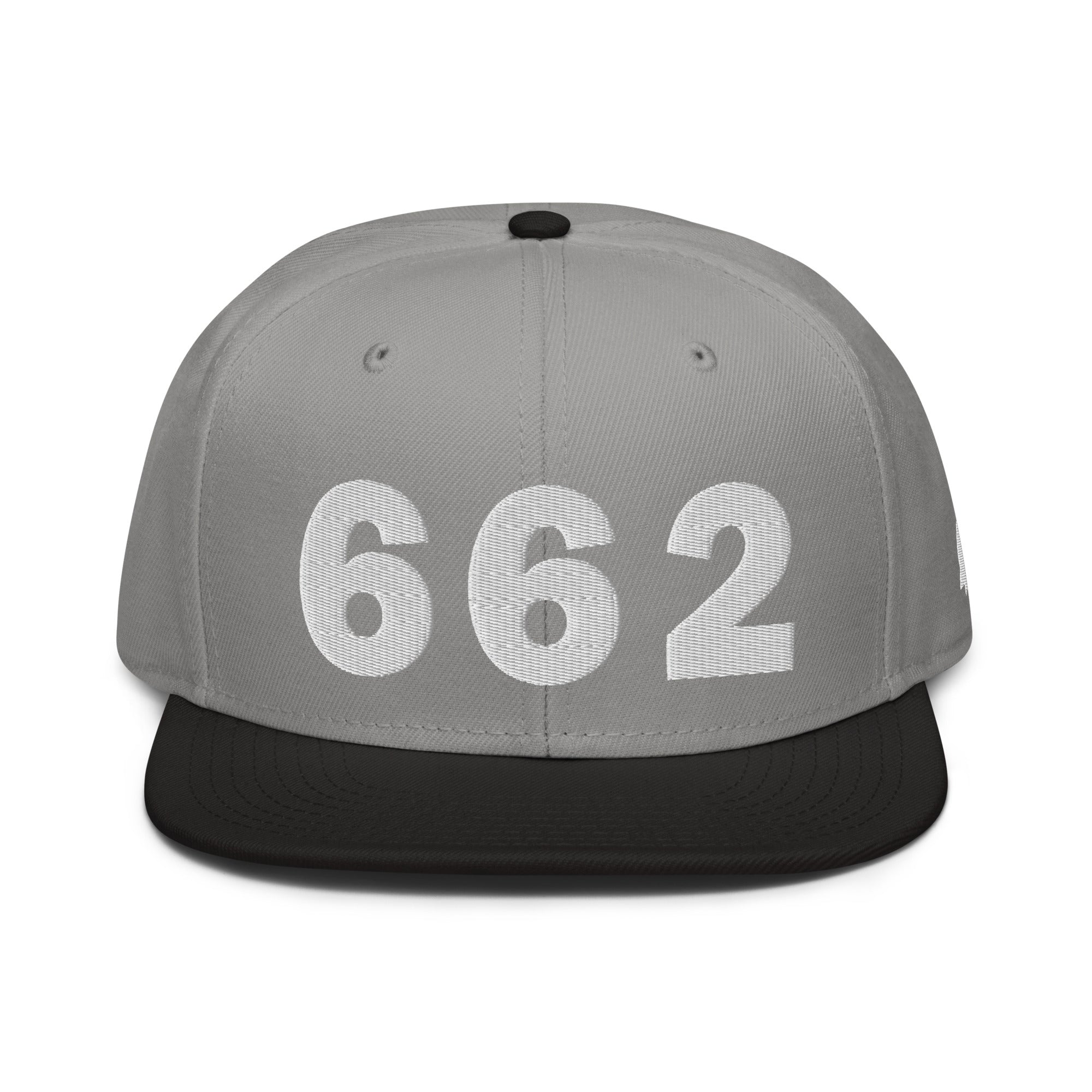 662 Area Code Snapback Hat