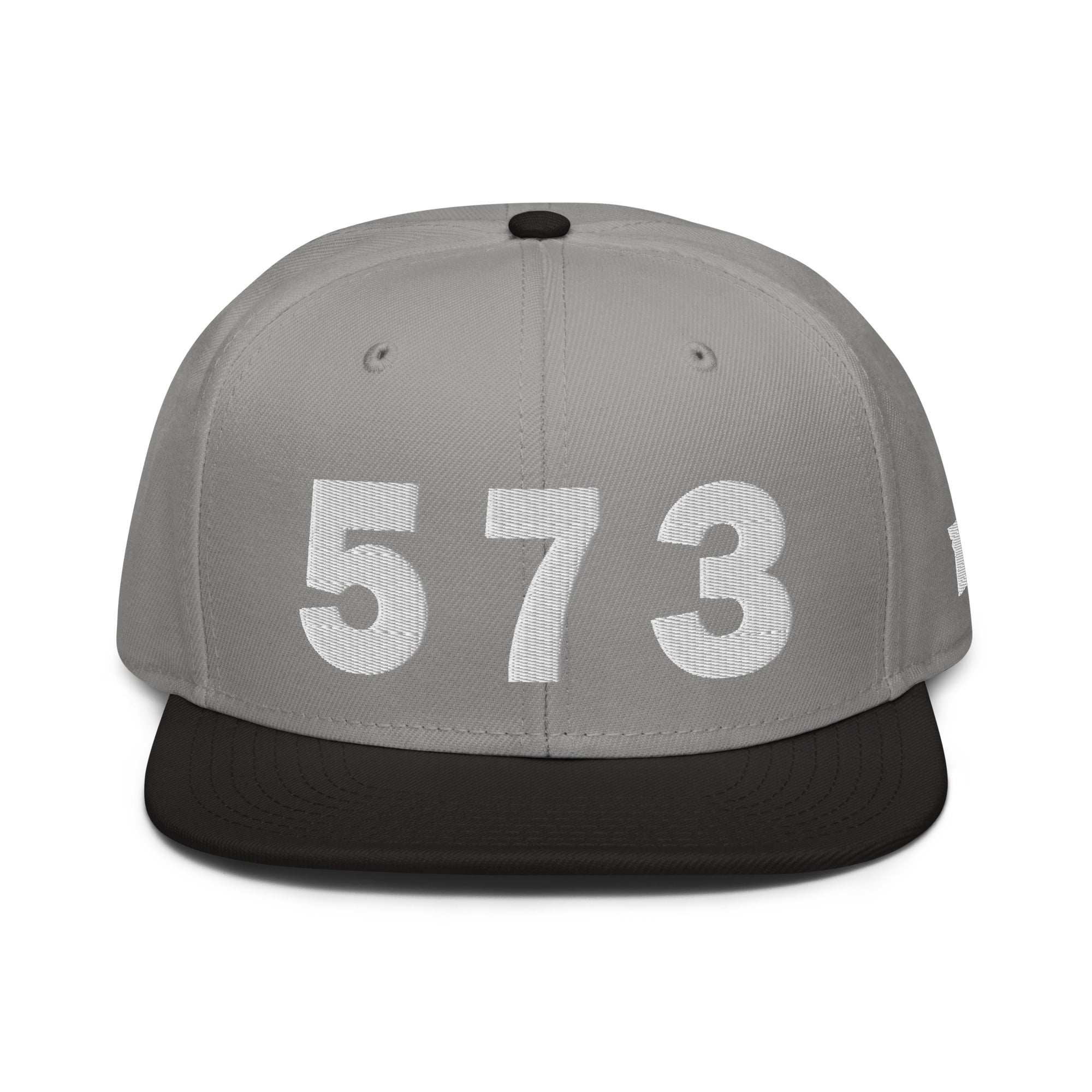 573 Area Code Snapback Hat