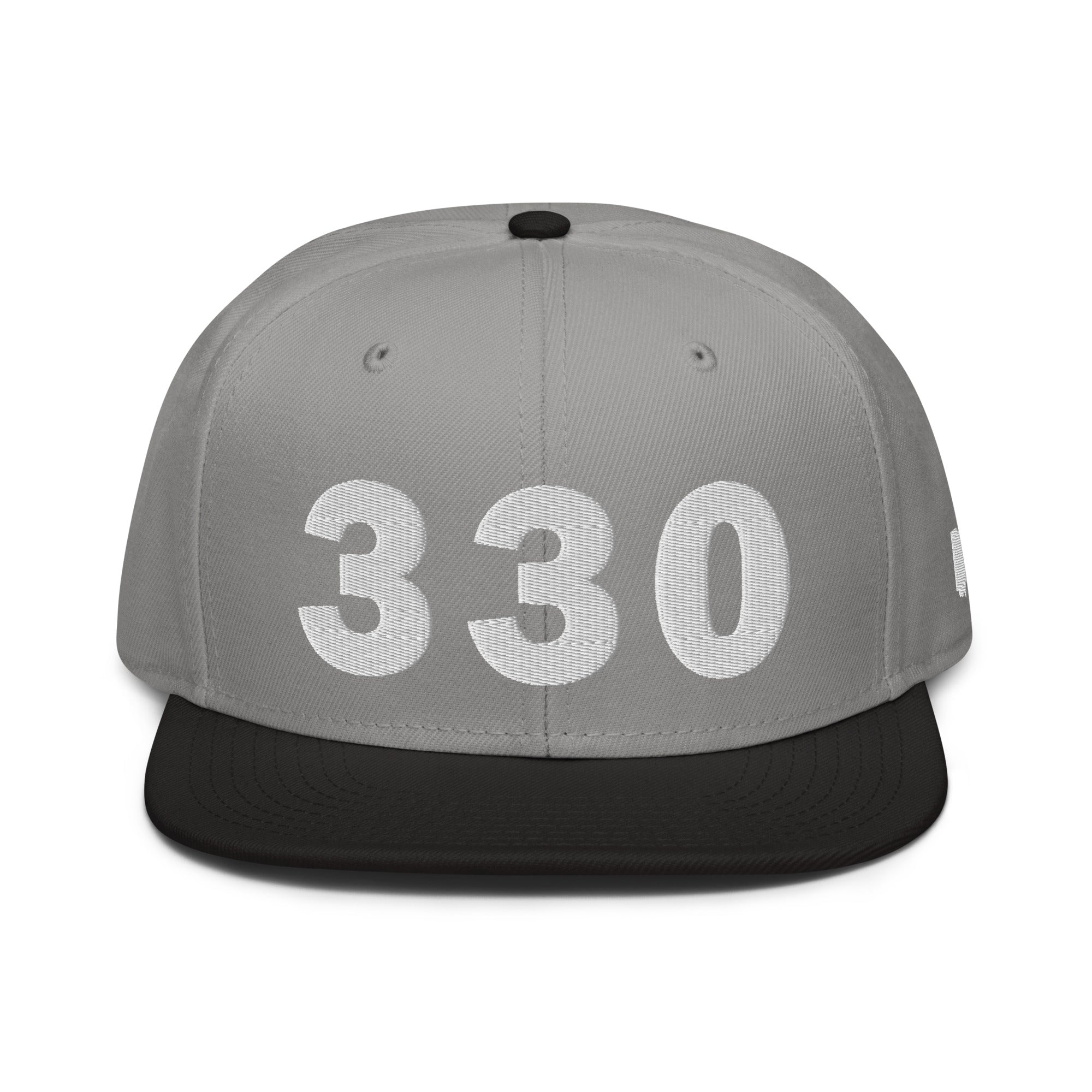 330 Area Code Snapback Hat
